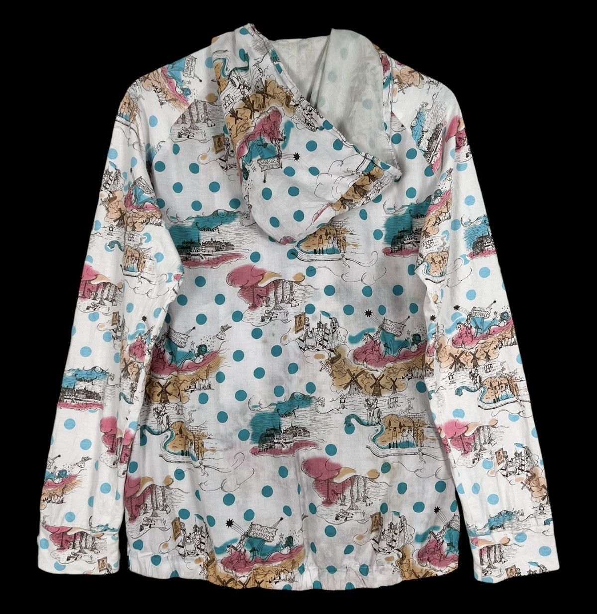 Issey Miyake Vintage Frapbois Issey Miyake Overprint Light Jacket Size S / US 4 / IT 40 - 5 Thumbnail