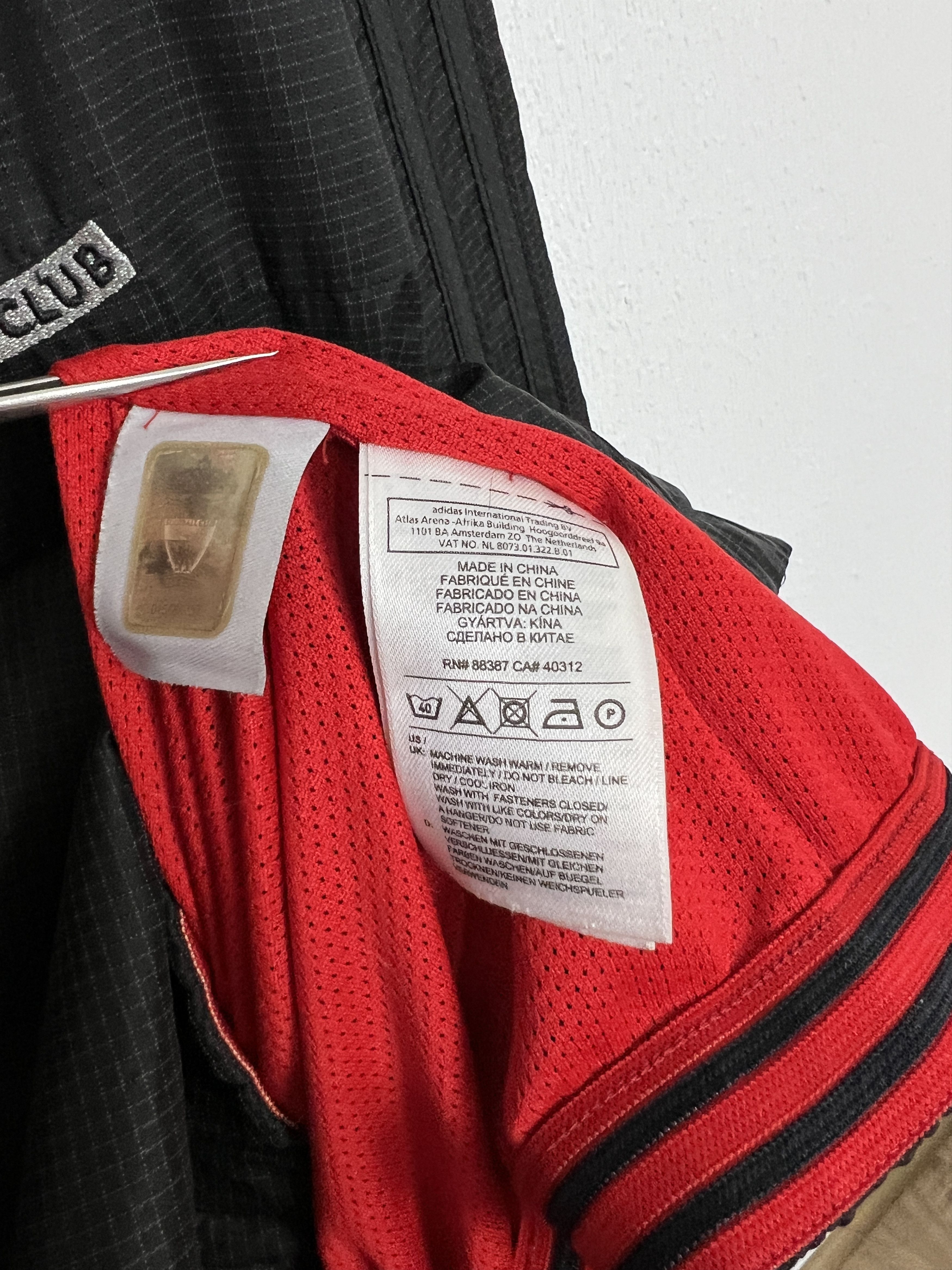 Adidas Vintage Originals Liverpool Football Jacket Soccer Track Top Size US XXL / EU 58 / 5 - 7 Thumbnail