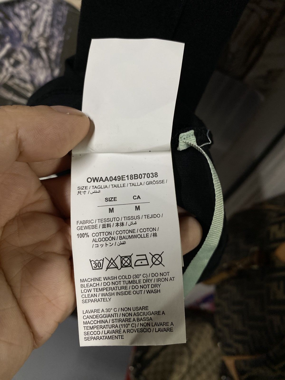 Off-White Off-White Virgil Abloh Fur Black Arrows T-Shirt Size Medium Size M / US 6-8 / IT 42-44 - 9 Thumbnail
