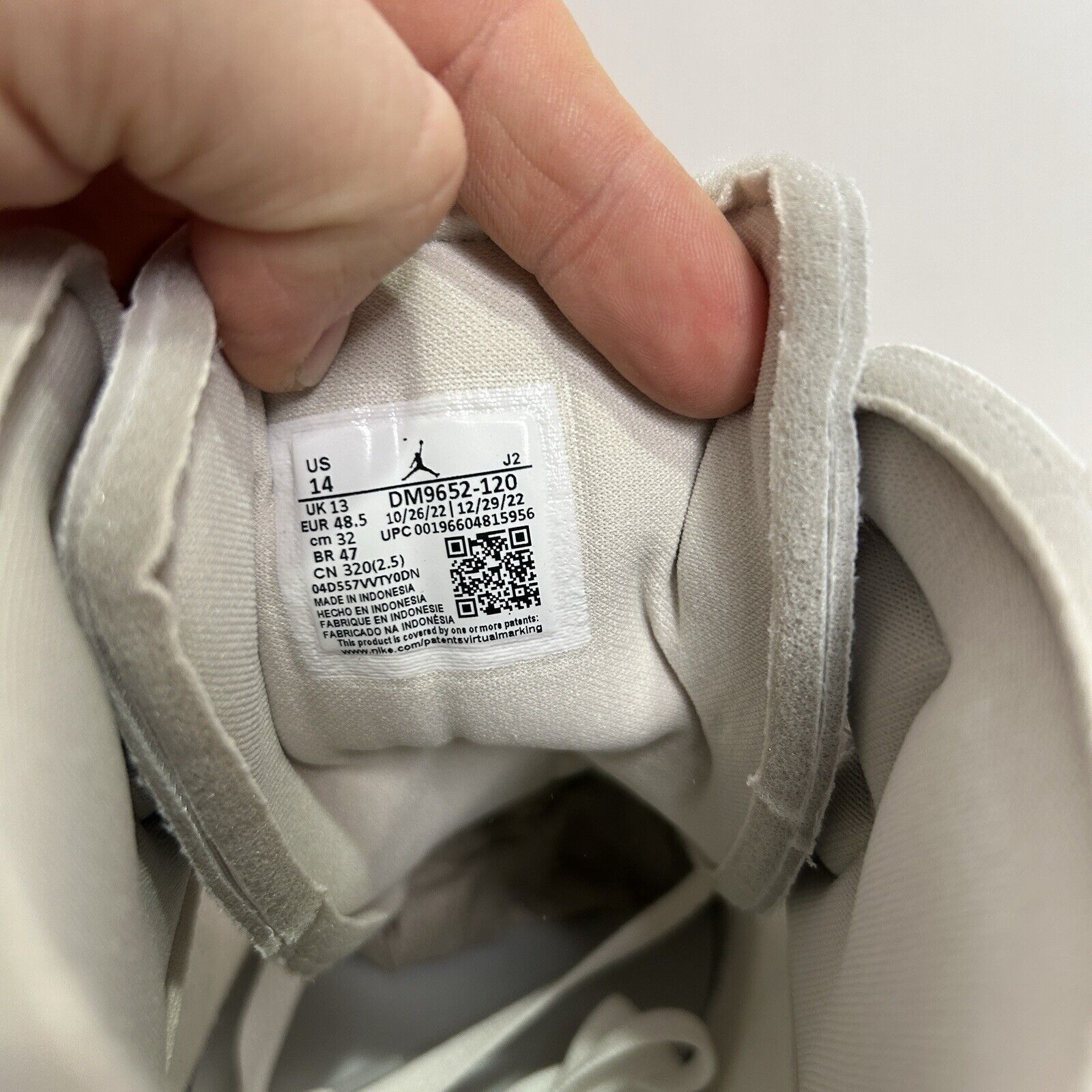 Nike Nike Air Jordan 1 Mid SE Craft “Tech Grey Light Orewood” Size US 14 / EU 47 - 6 Thumbnail