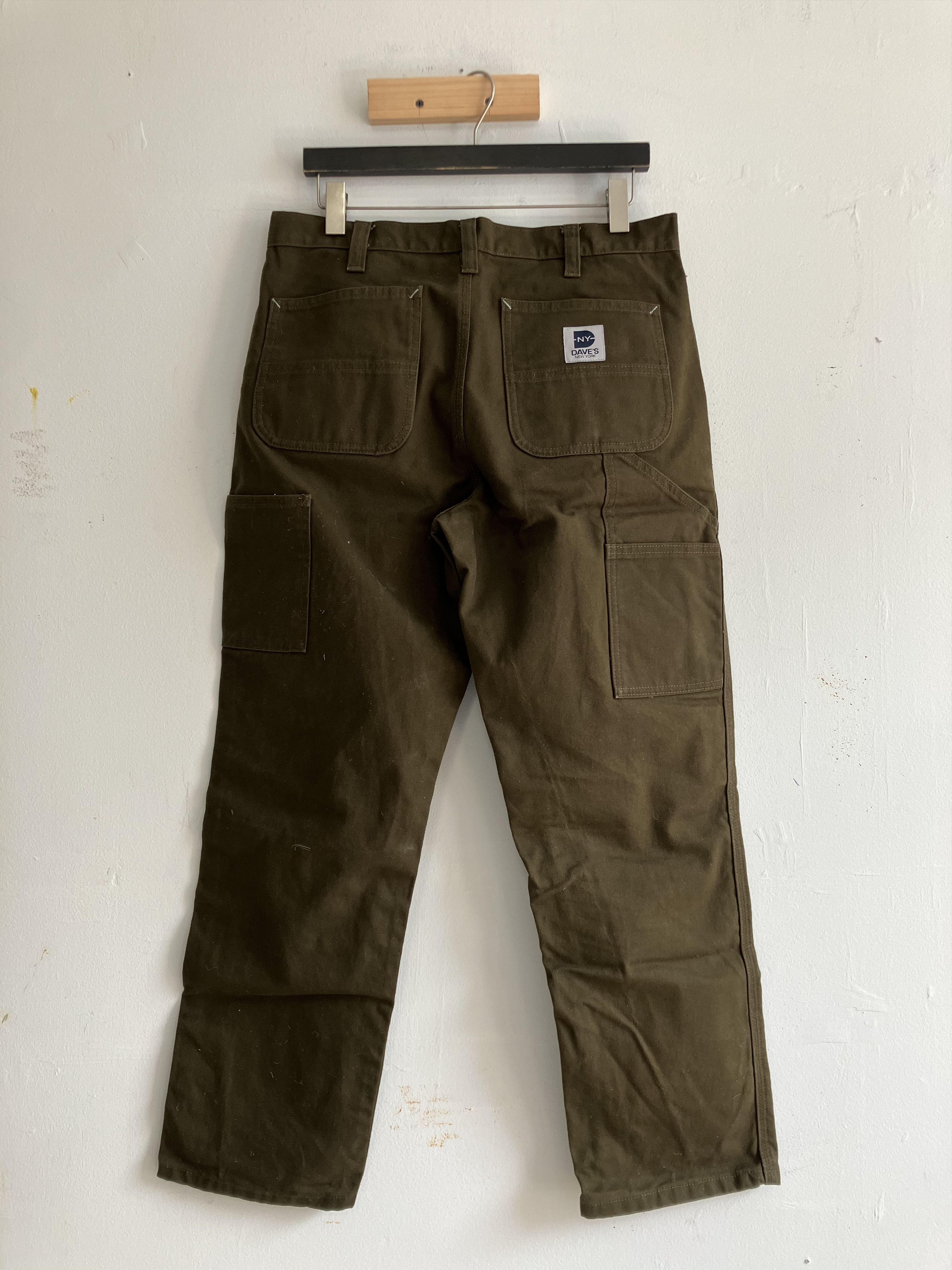 Other Dave's New York Foundation Pant Single Front in Olive Size US 33 - 2 Thumbnail