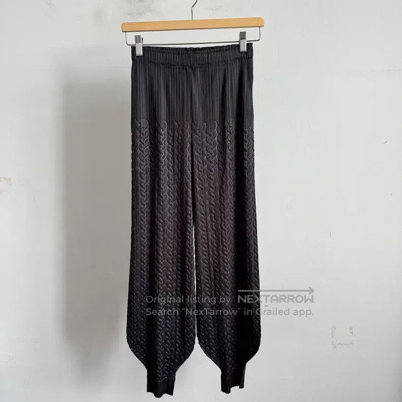 Issey Miyake Issey Miyake size:3 Black Pants Size 22" - 1 Thumbnail