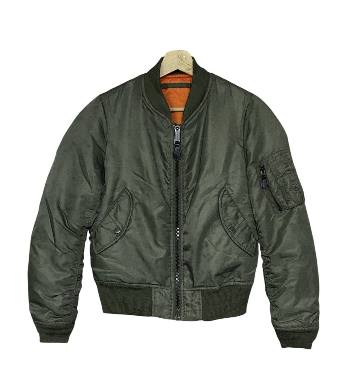 Avirex Avirax Woman’s MA-1 Flight Jacket Size M / US 6-8 / IT 42-44 - 3 Thumbnail
