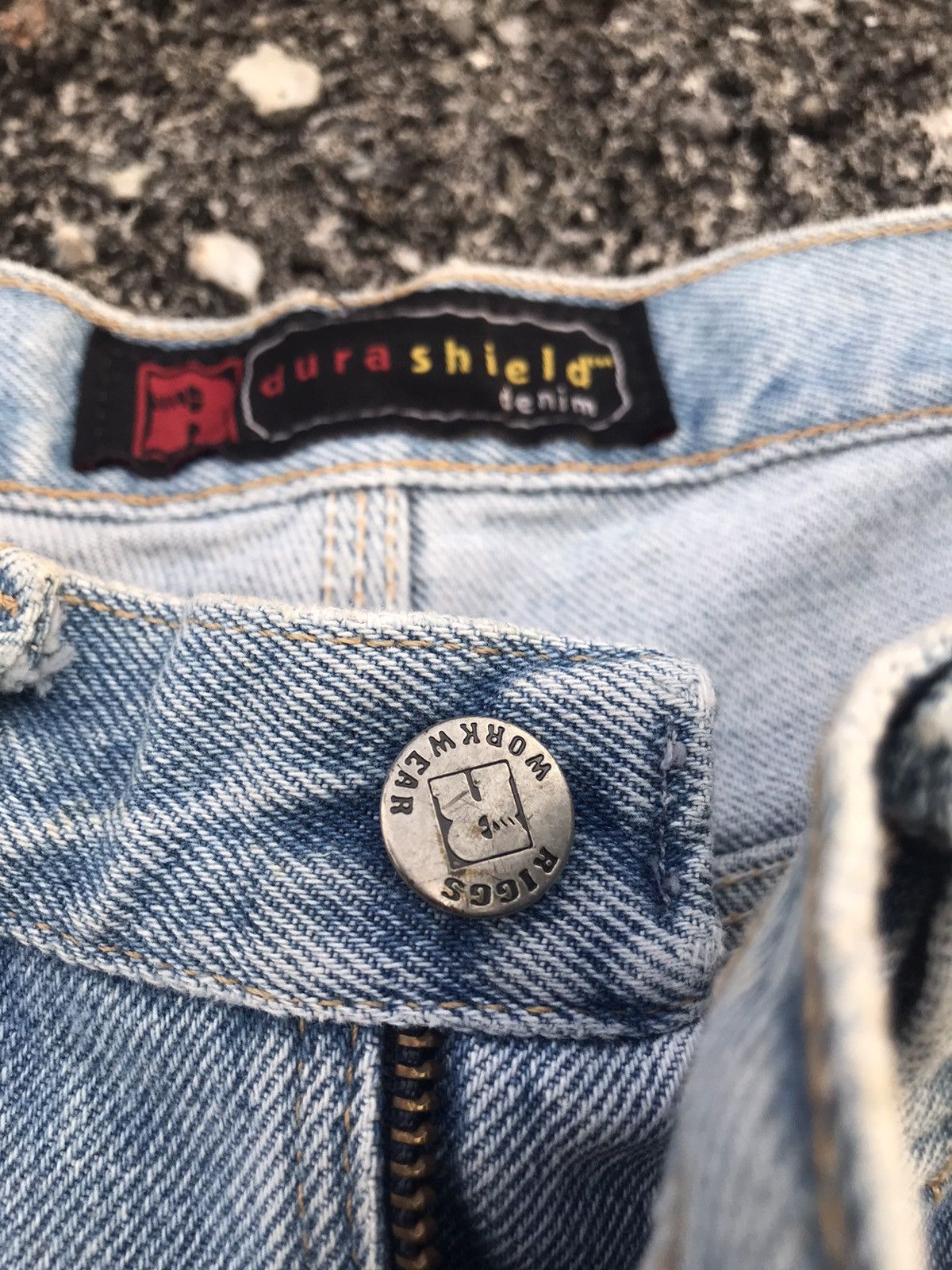 Designer × Wrangler Wrangler Carpenter Y2K Baggy Jeans Size US 29 - 13 Thumbnail