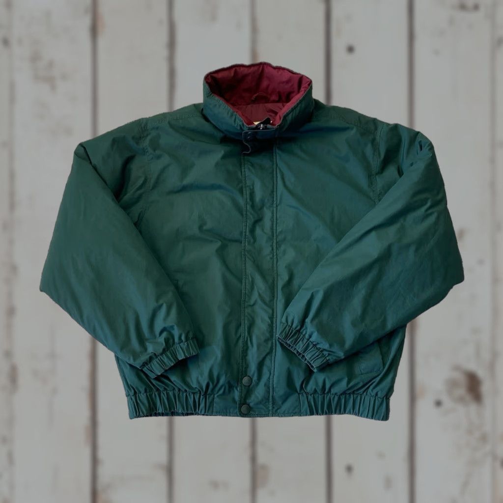 Eddie Bauer VINTAGE Eddie Bauer Goose Down Puffer Jacket Full Zip XL Green Mens Size US XL / EU 56 / 4 - 1 Thumbnail