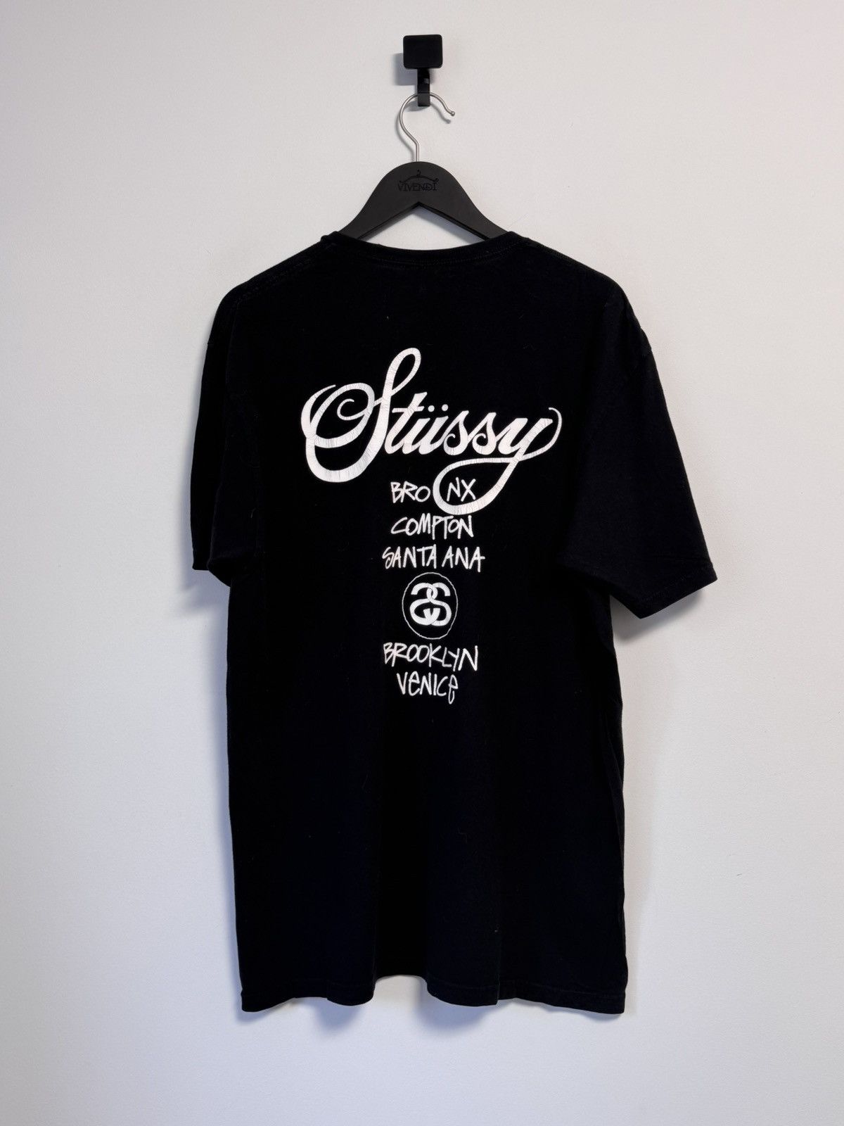 Stussy × Vintage Stussy Vintage T-Shirt big logo Y2K style Size US L / EU 52-54 / 3 - 8 Thumbnail