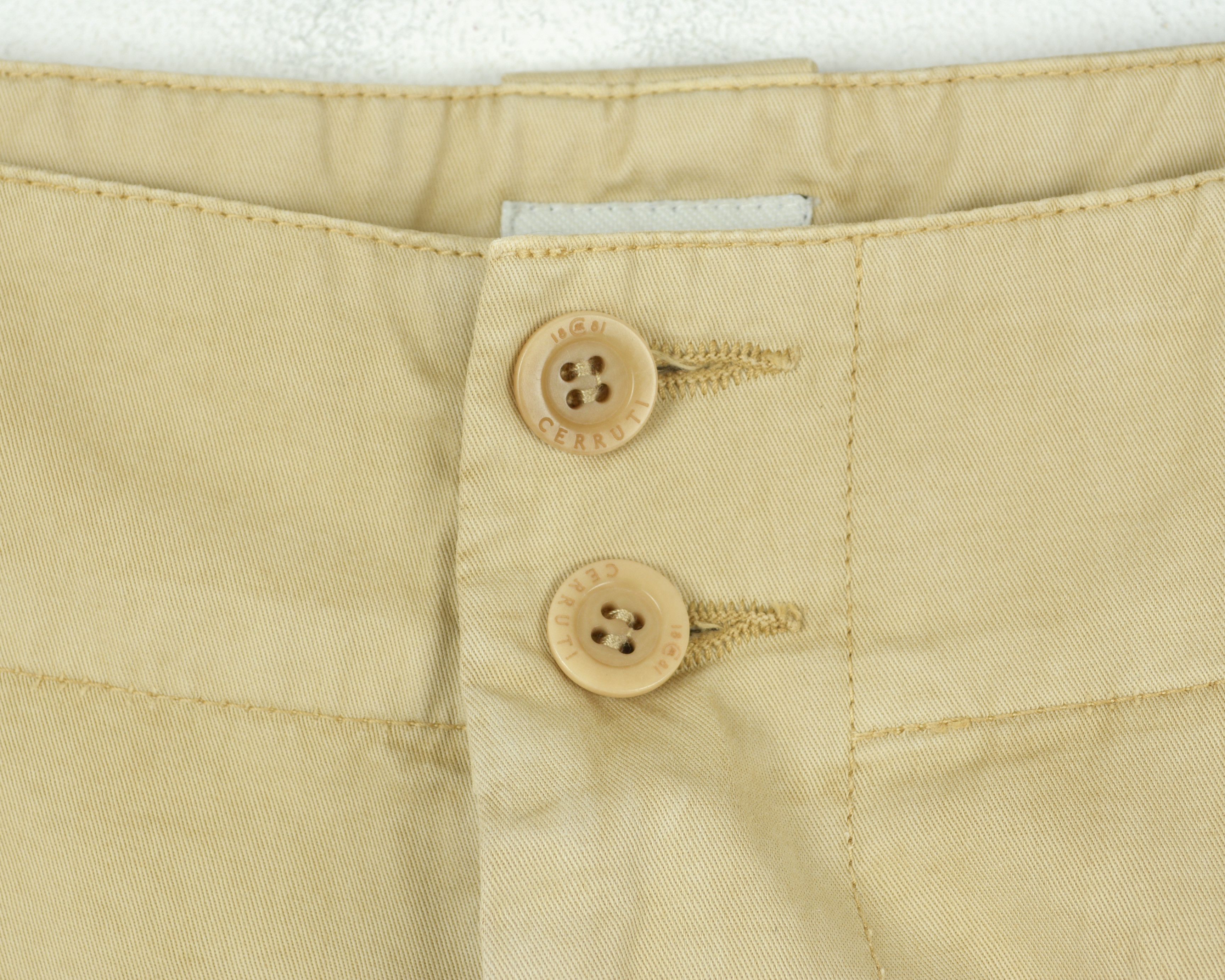 Cerruti 1881 Pants Vintage Men's W36 L34 Straight Relaxed Trousers Size US 36 / EU 52 - 3 Thumbnail