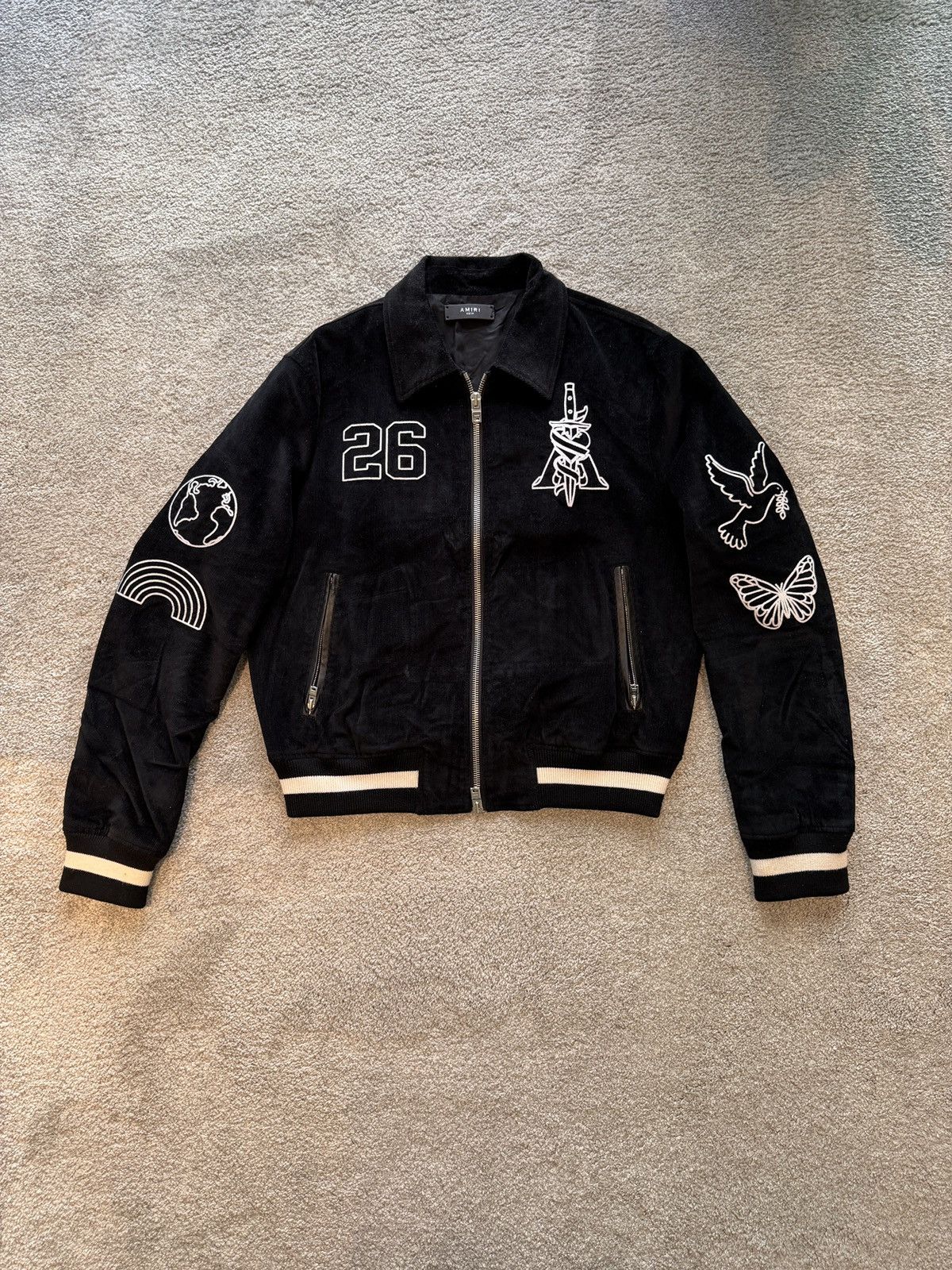 Amiri Amiri - woven baseball jacket Size US XL / EU 56 / 4 - 1 Thumbnail