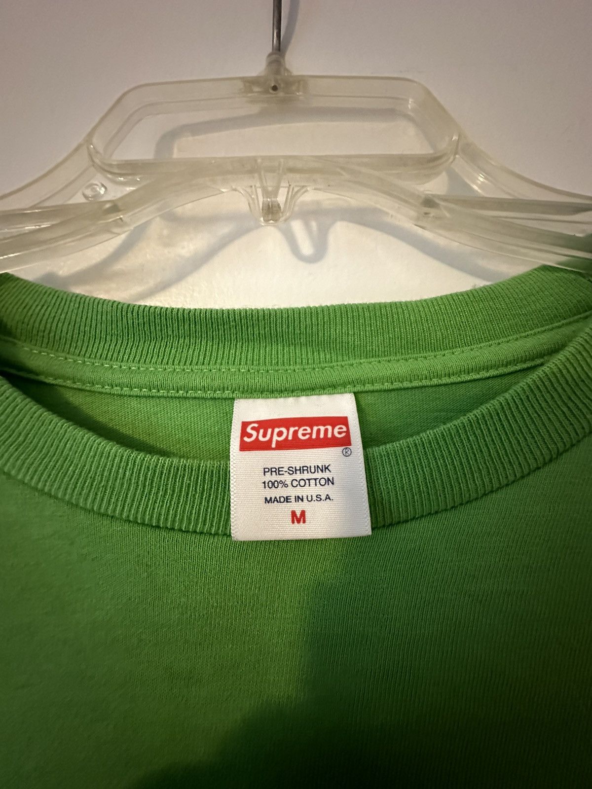 Supreme Supreme The Real Sh1t L/S Tee Like Green Men’s Size M Size US M / EU 48-50 / 2 - 4 Thumbnail