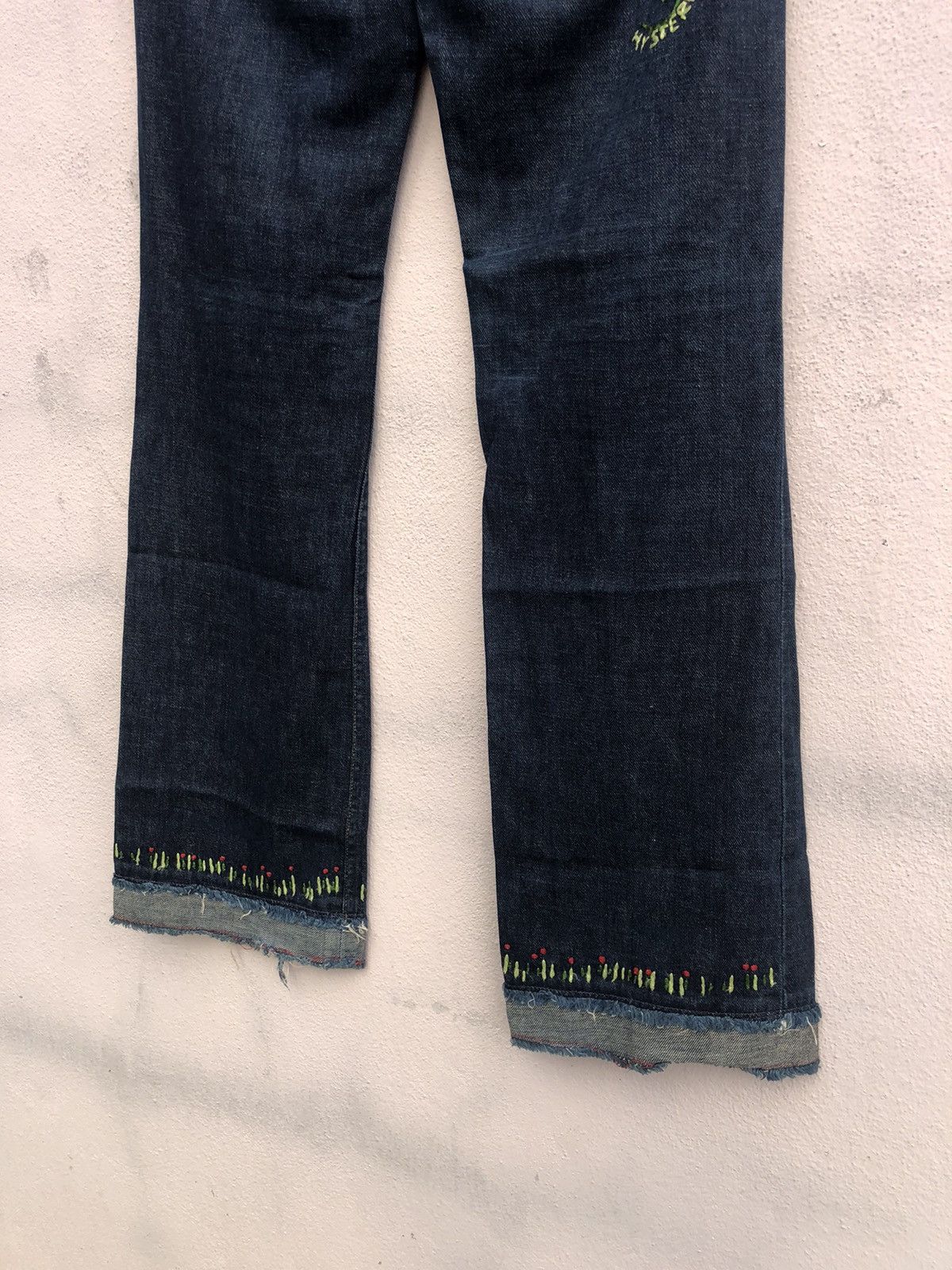 Hysteric Glamour Hysteric Glamour Embroidered Logo Jeans Size 27" / US 4 / IT 40 - 7 Thumbnail