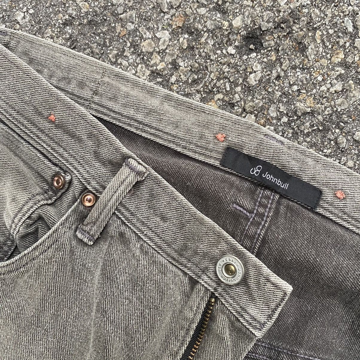 Japanese Brand Japanese Johnbull Faded Grey Denim Jeans Size US 32 / EU 48 - 4 Thumbnail