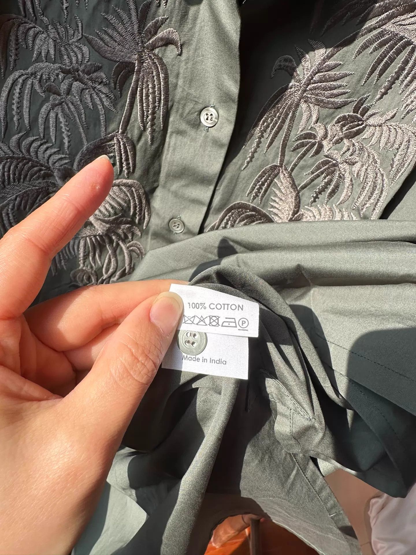 Dries Van Noten Dries Van Noten Embroidered Logo Shirt S Size S / US 4 / IT 40 - 7 Thumbnail
