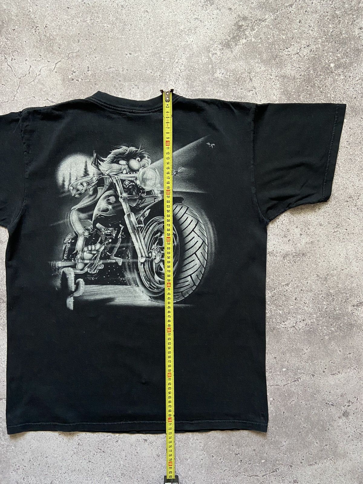 Other Vintage 00s Jim Henson Animal Cycling Harley Davidson tee Size US L / EU 52-54 / 3 - 7 Thumbnail