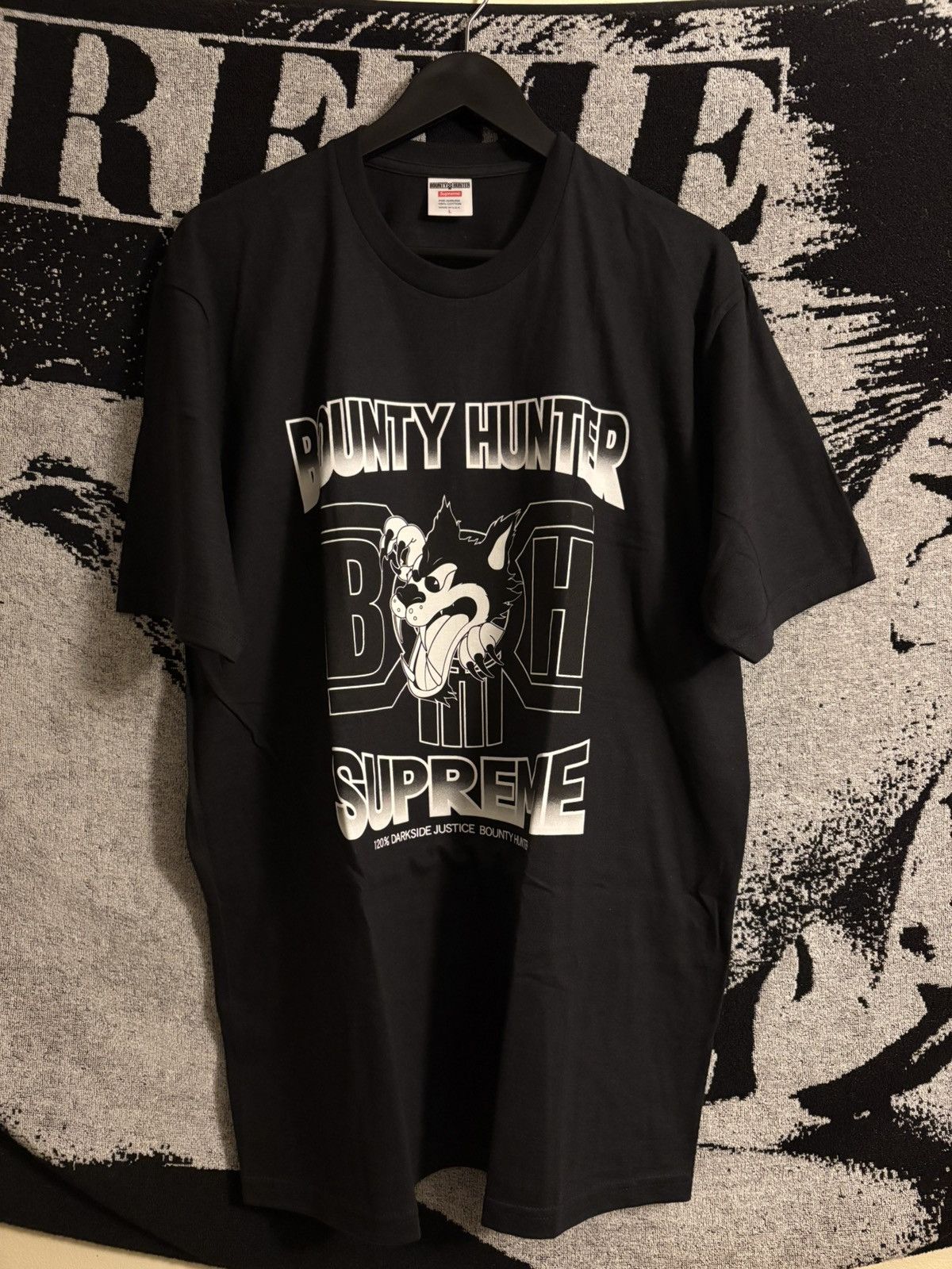 Supreme Supreme Bounty Hunter Wolf Tee Size US L / EU 52-54 / 3 - 5 Thumbnail