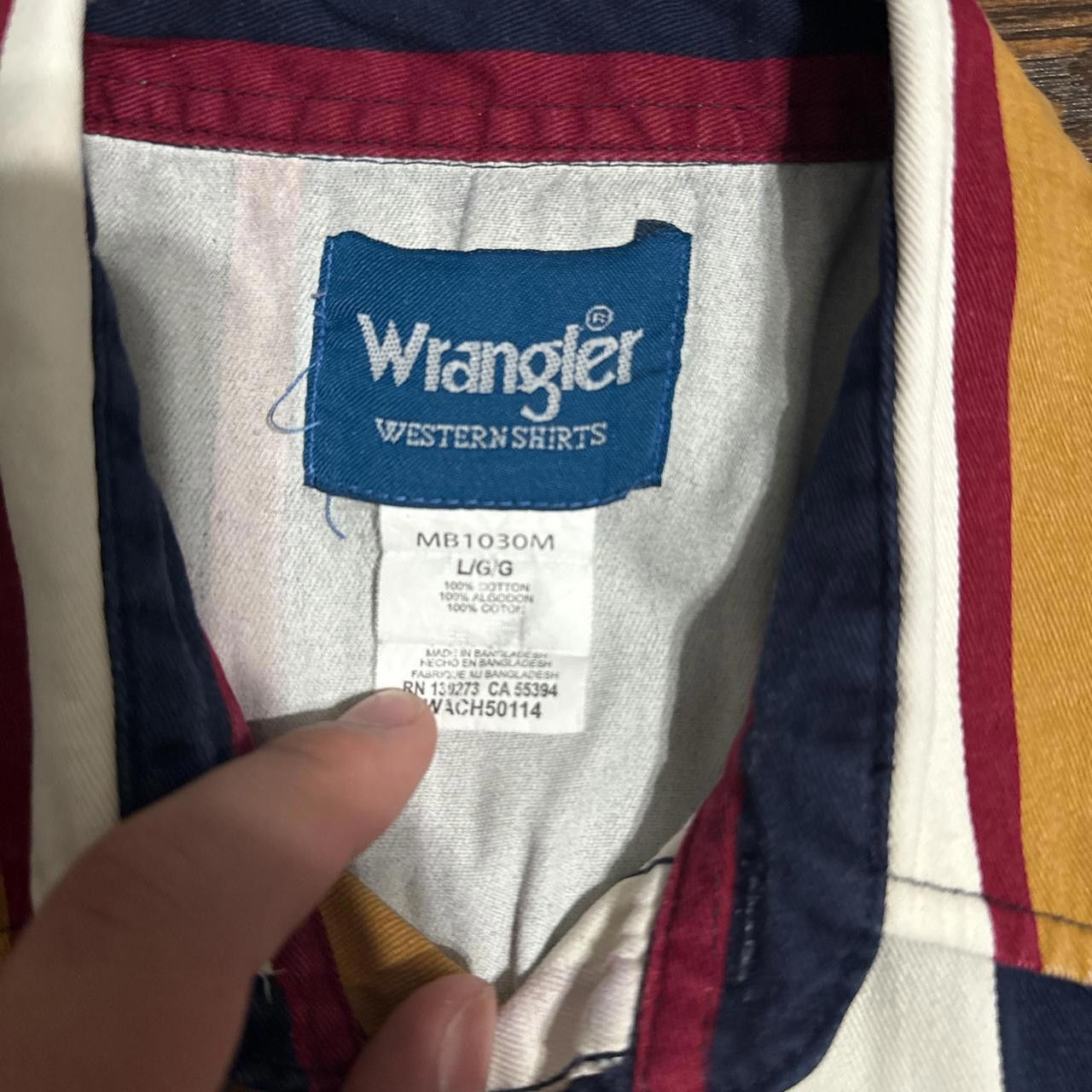 Wrangler 80s-90s wrangler pearl snap Size ONE SIZE - 4 Thumbnail