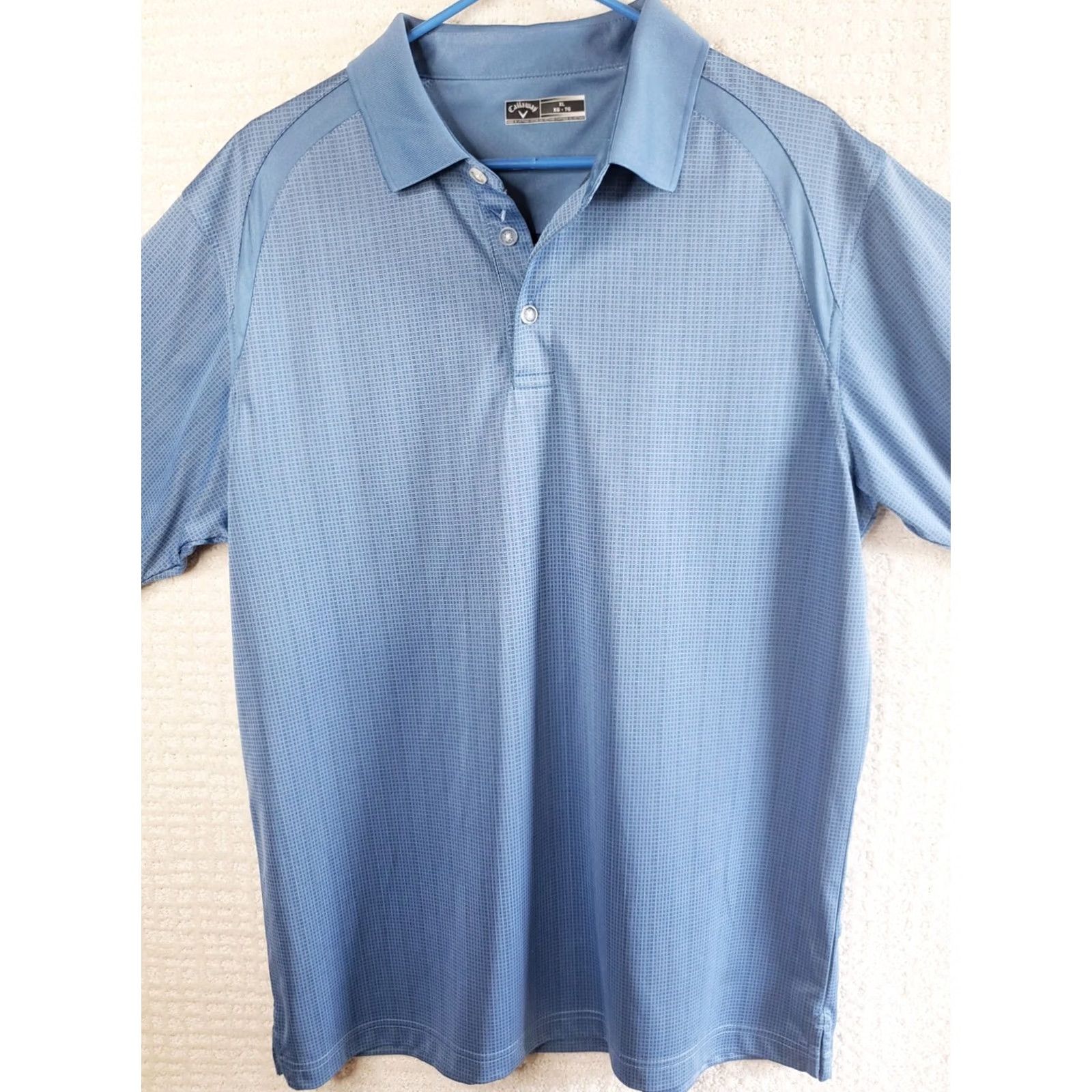 Callaway Callaway Polo Shirt Men's XL Blue Golf Polo Short Sleeve Opti-Dri Lightweight Size US XL / EU 56 / 4 - 3 Thumbnail