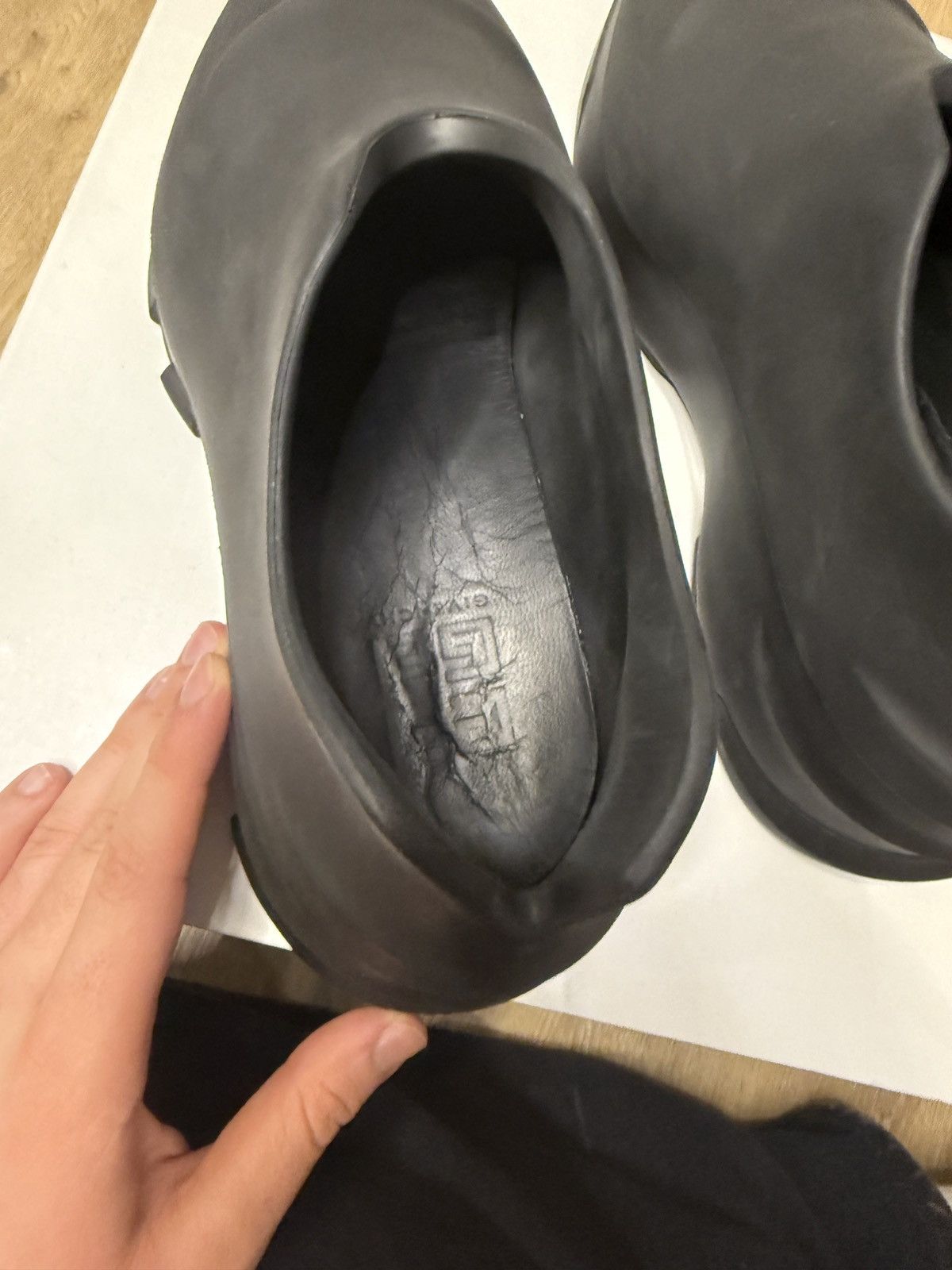 Givenchy Givenchy monumental mallow sneaker black Size US 10 / EU 43 - 5 Thumbnail