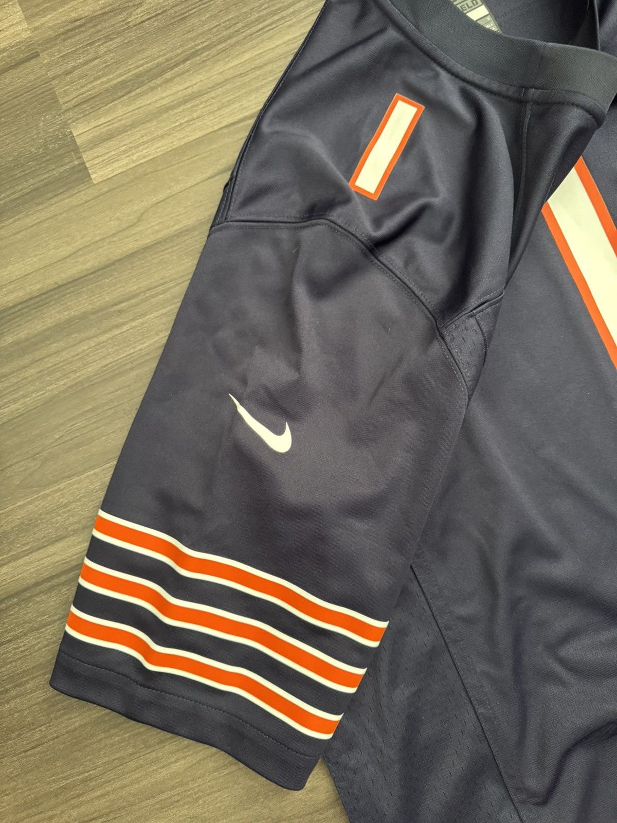 Nike Chicago Bears Justin Fields #1 Home Game Blue Jersey Size US L / EU 52-54 / 3 - 5 Thumbnail