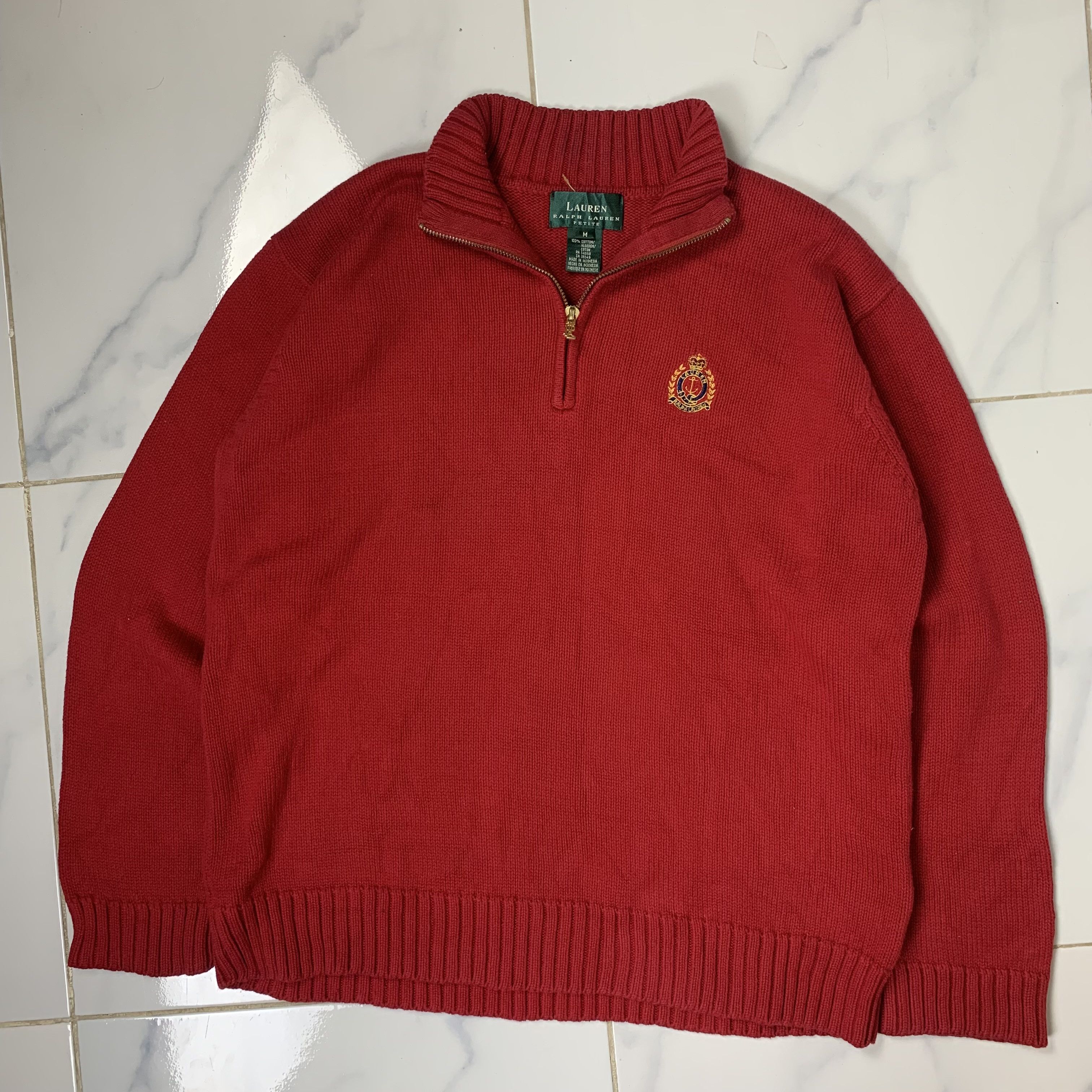 Lauren Ralph Lauren Lauren Ralph Lauren LRL Jumper Knit Sweater Size M / US 6-8 / IT 42-44 - 5 Thumbnail