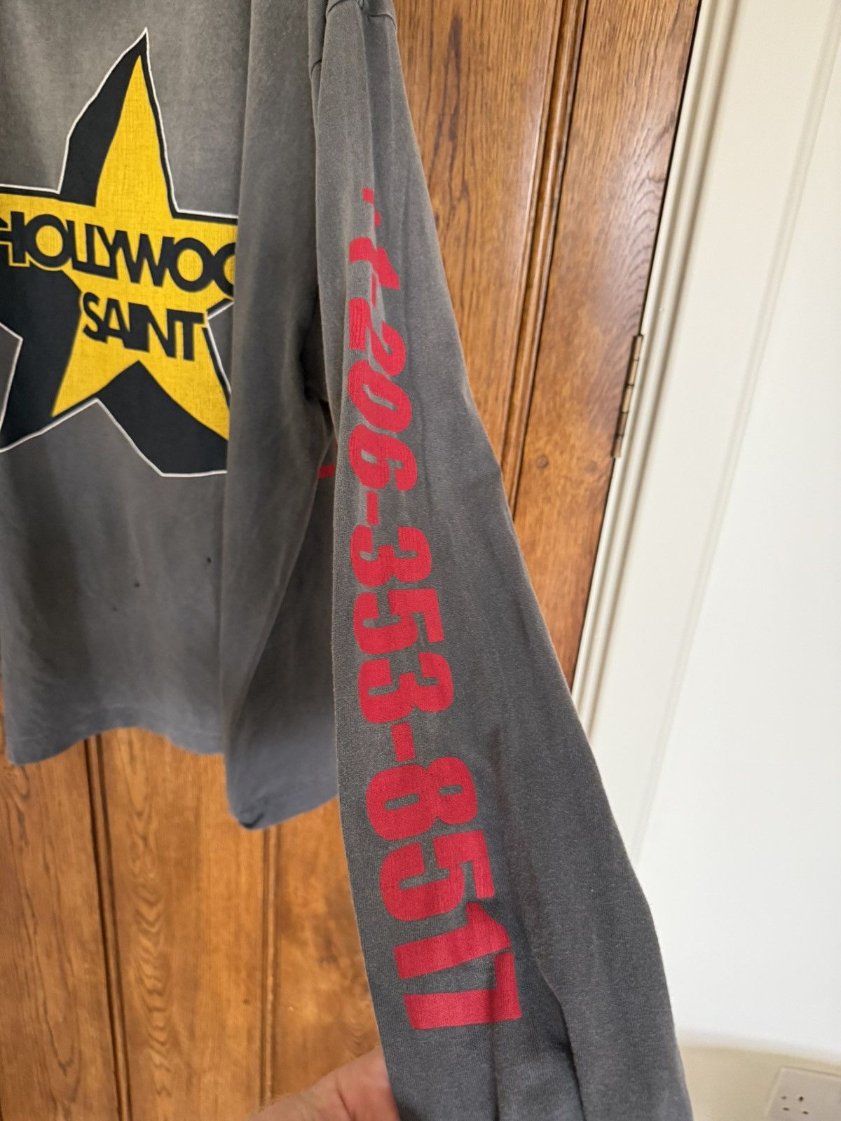 Saint Michael Saint Mxxxxxx Michael Hollywood Saint sleeve t shirt XL logo Size US XL / EU 56 / 4 - 11 Thumbnail