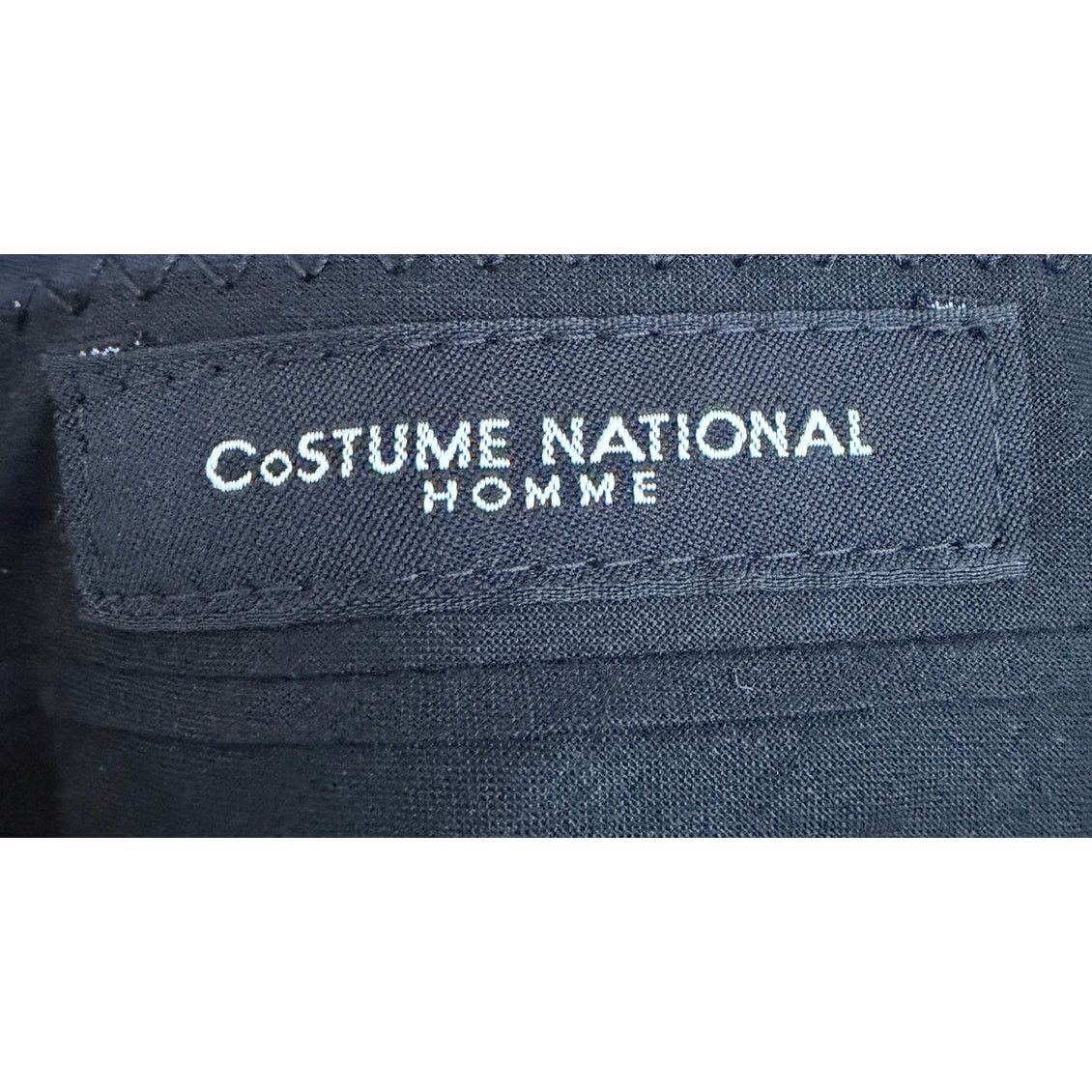 Costume National Costume National Men's Black Cotton Dress Pants Size US 32 / EU 48 - 3 Thumbnail