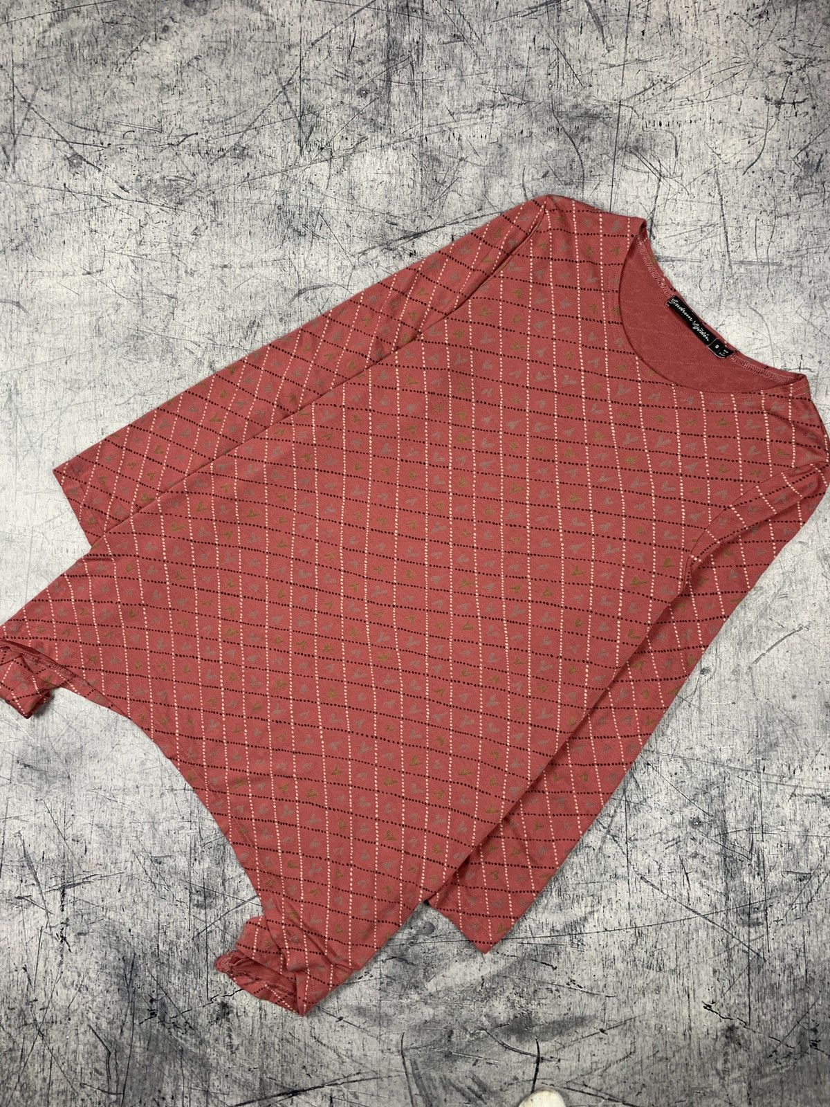 Gudrun Sjoden Gudrun Sjoden Geometric Pattern Long Sleeve T-Shirt Size S Size S / US 4 / IT 40 - 1 Thumbnail