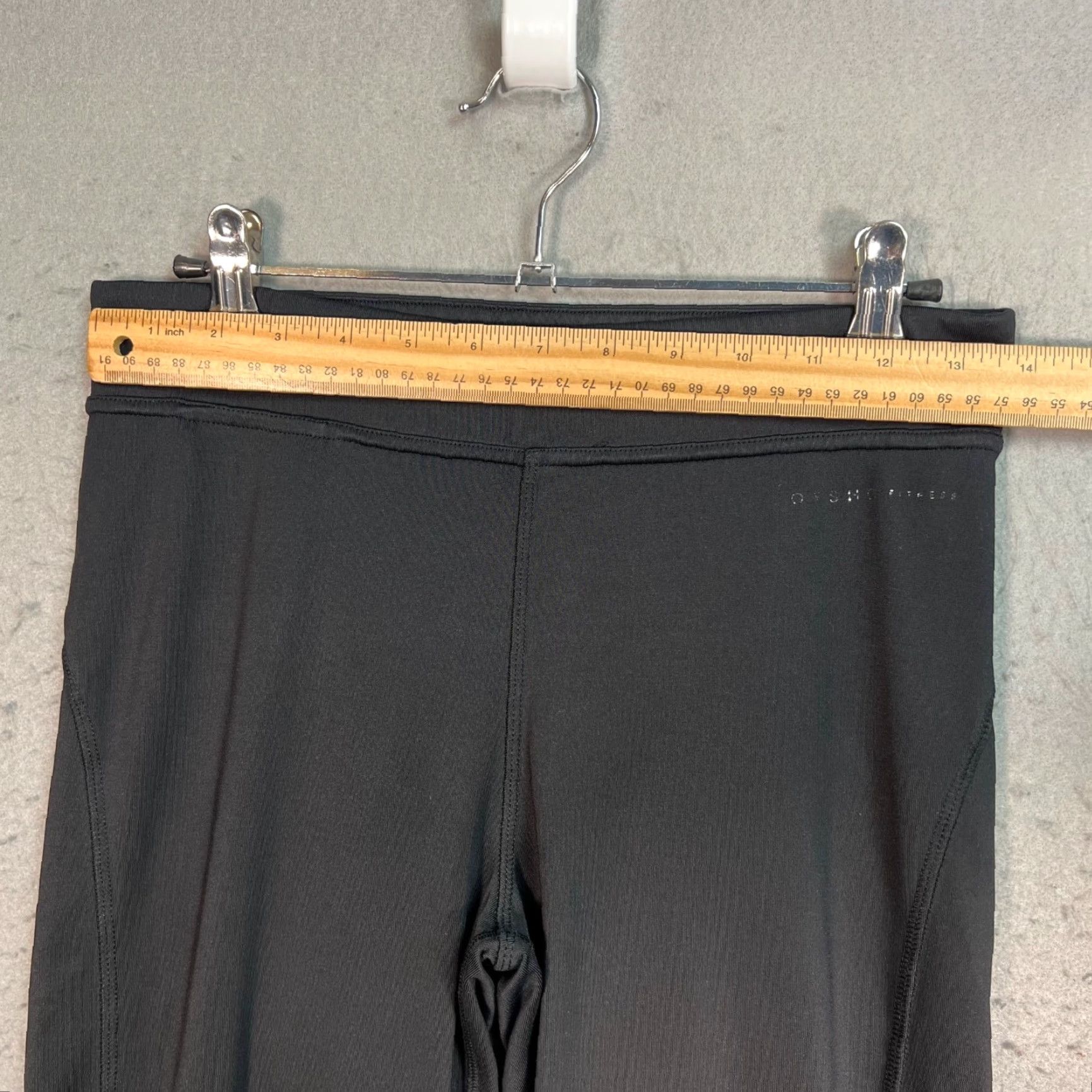 Vintage Oysho Leggings Womens Size Small Black Running Ankle Zip Womens Size 28" / US 6 / IT 42 - 5 Thumbnail