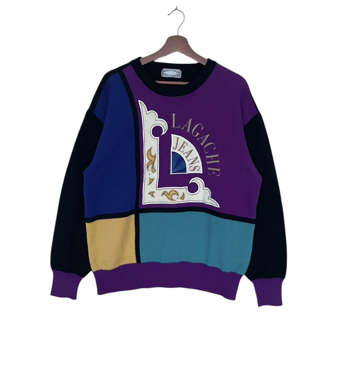 Japanese Brand × Vintage Vintage Japanese Brand Lagache Knitwear 1990s Size US M / EU 48-50 / 2 - 1 Thumbnail