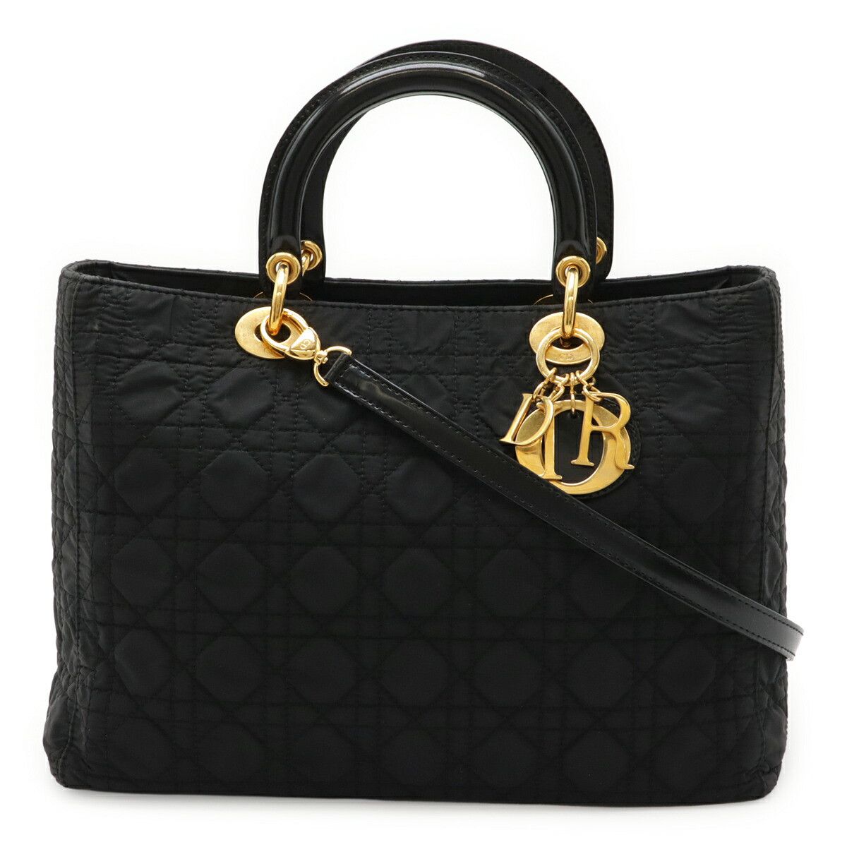 Dior Dior Christian Dior Lady Dior Nylon 2way Bag Others Tote Bag DUTY FREE for USA Size ONE SIZE - 1 Thumbnail