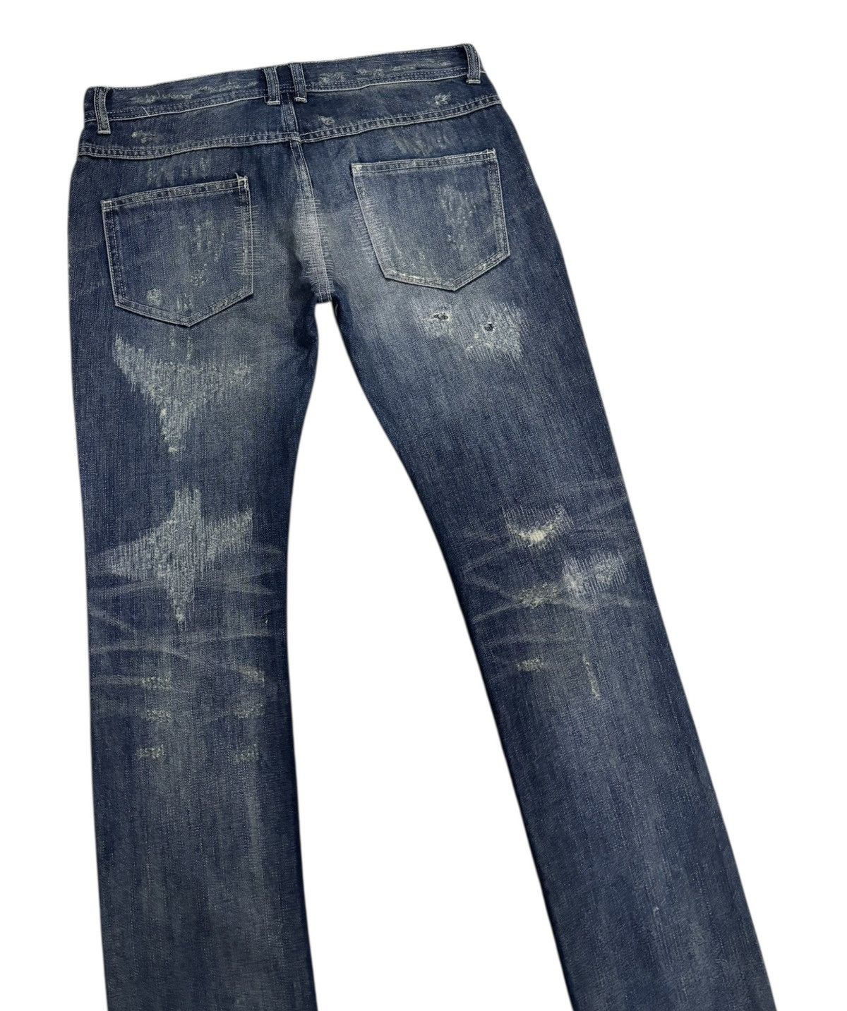 Japanese Brand × Undercover Distressed Denim Punk Glad News Japan Slim Fit Jeans Size US 33 - 6 Thumbnail