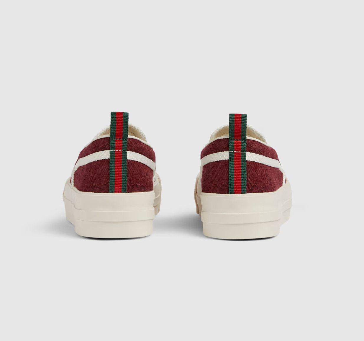 Gucci o1loc1c0326 836059 Women's Slip-on Sneakers in Rosso Ancora Size US 5.5 / IT 35.5 - 4 Thumbnail