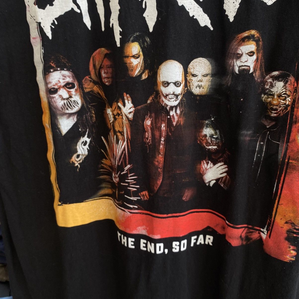 Band Tees Vintage Slipknot The End So Far Big Logo Graphic Band tee Size US M / EU 48-50 / 2 - 4 Thumbnail