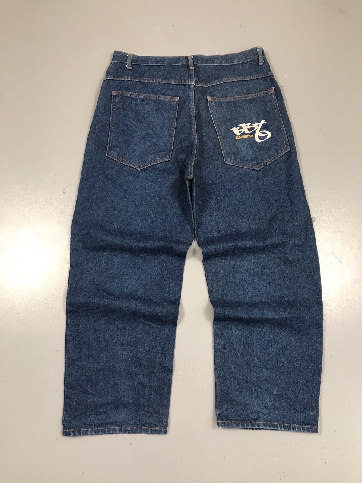 JNCO × Southpole × Vintage Vintage BBT spell out baggy fit denim Size US 36 / EU 52 - 1 Thumbnail