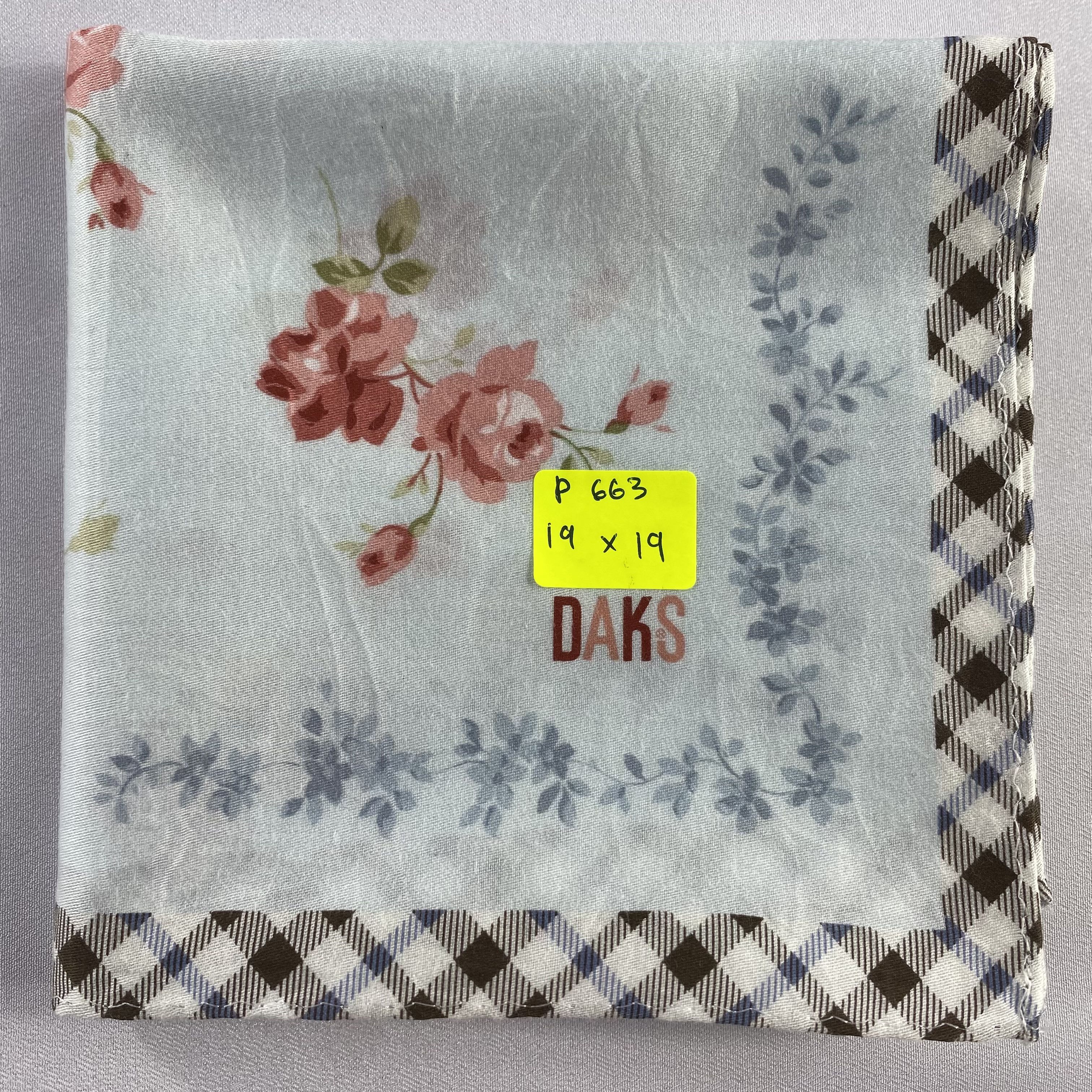 DAKS × Vintage Daks London Bandana/ Handkerchief / Neckerchief-P663 Size ONE SIZE - 5 Thumbnail