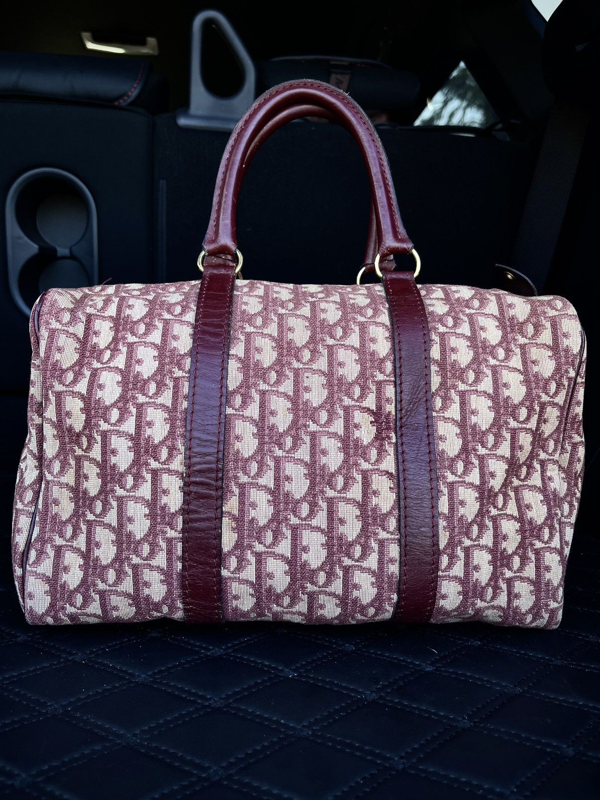 Dior Dior Trotter Monogram Boston Bag Size ONE SIZE - 1 Thumbnail
