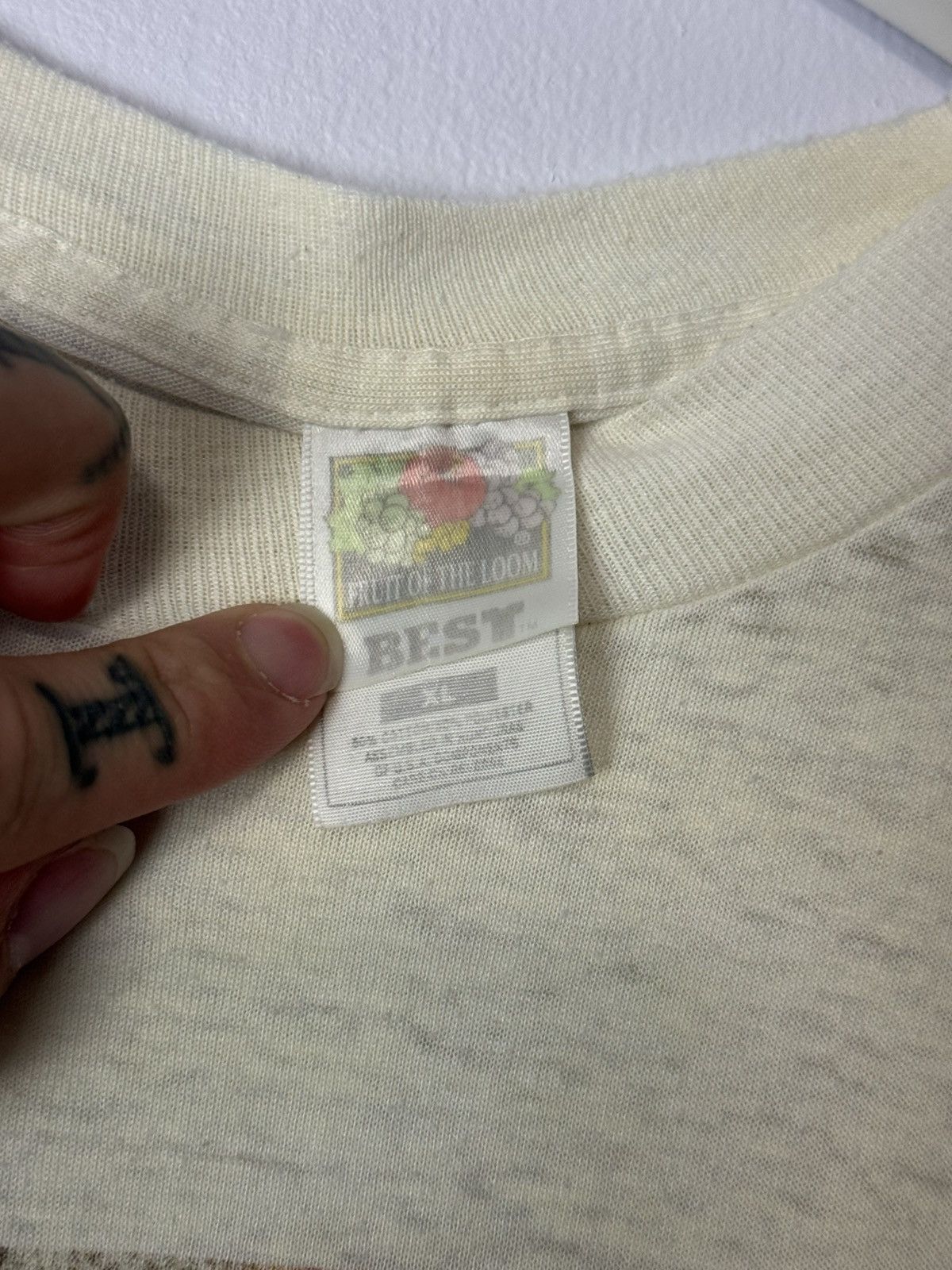 Vintage Vintage Paper Thin Tee 1990s XL Graphic Tee Size US XL / EU 56 / 4 - 4 Thumbnail