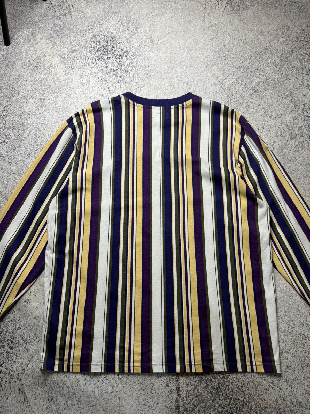 A$AP Rocky Guess x A$AP Rocky Long Sleeve Orange Striped T-Shirt Size US L / EU 52-54 / 3 - 17 Thumbnail