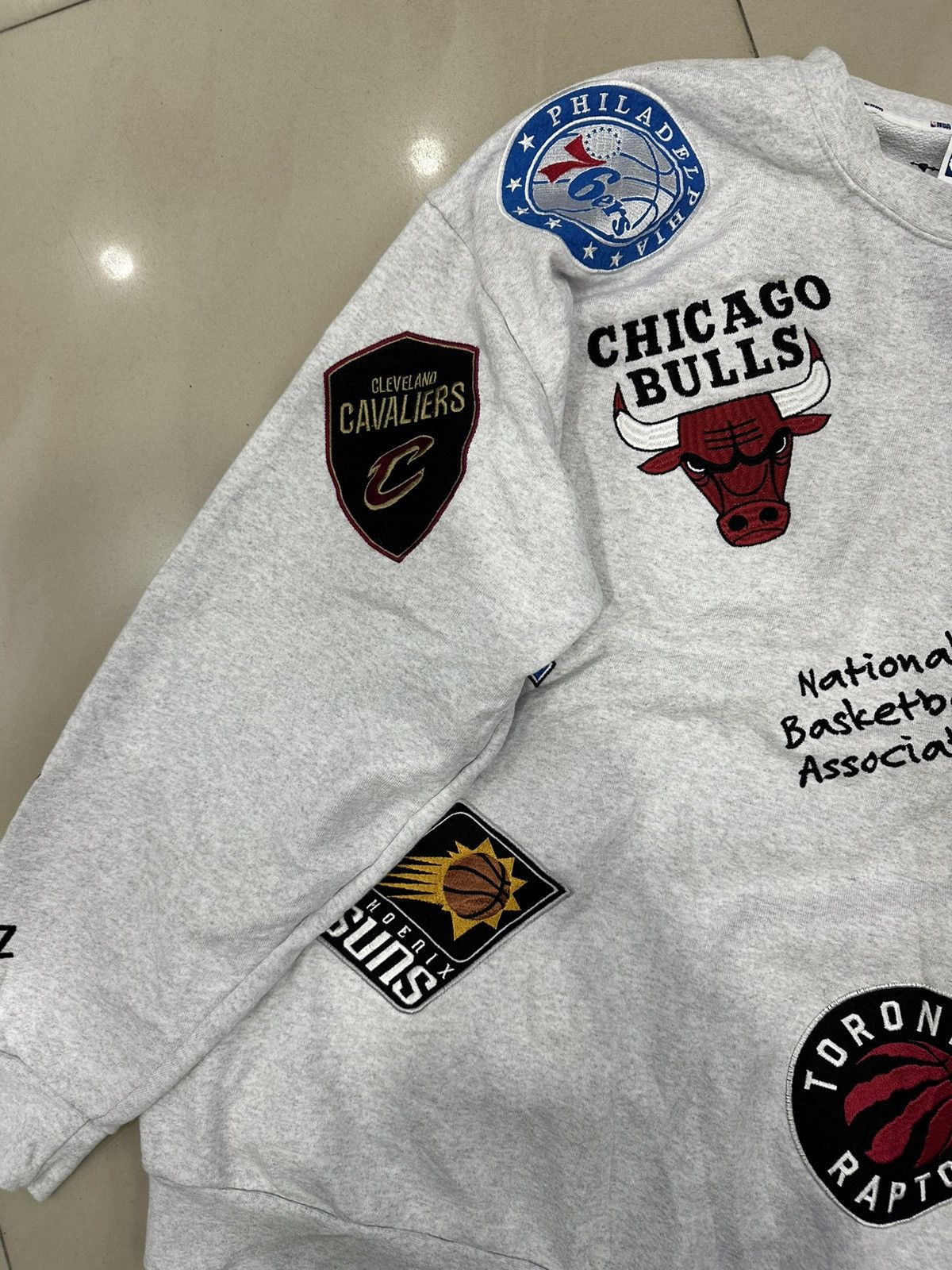 NBA Rare And Beautiful NBA All Star Team Embroidery Sweatshirt Size US L / EU 52-54 / 3 - 3 Thumbnail