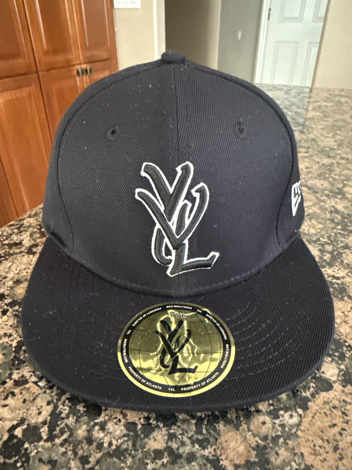 Playboi Carti YVL White/Black Hat Size ONE SIZE - 1 Thumbnail