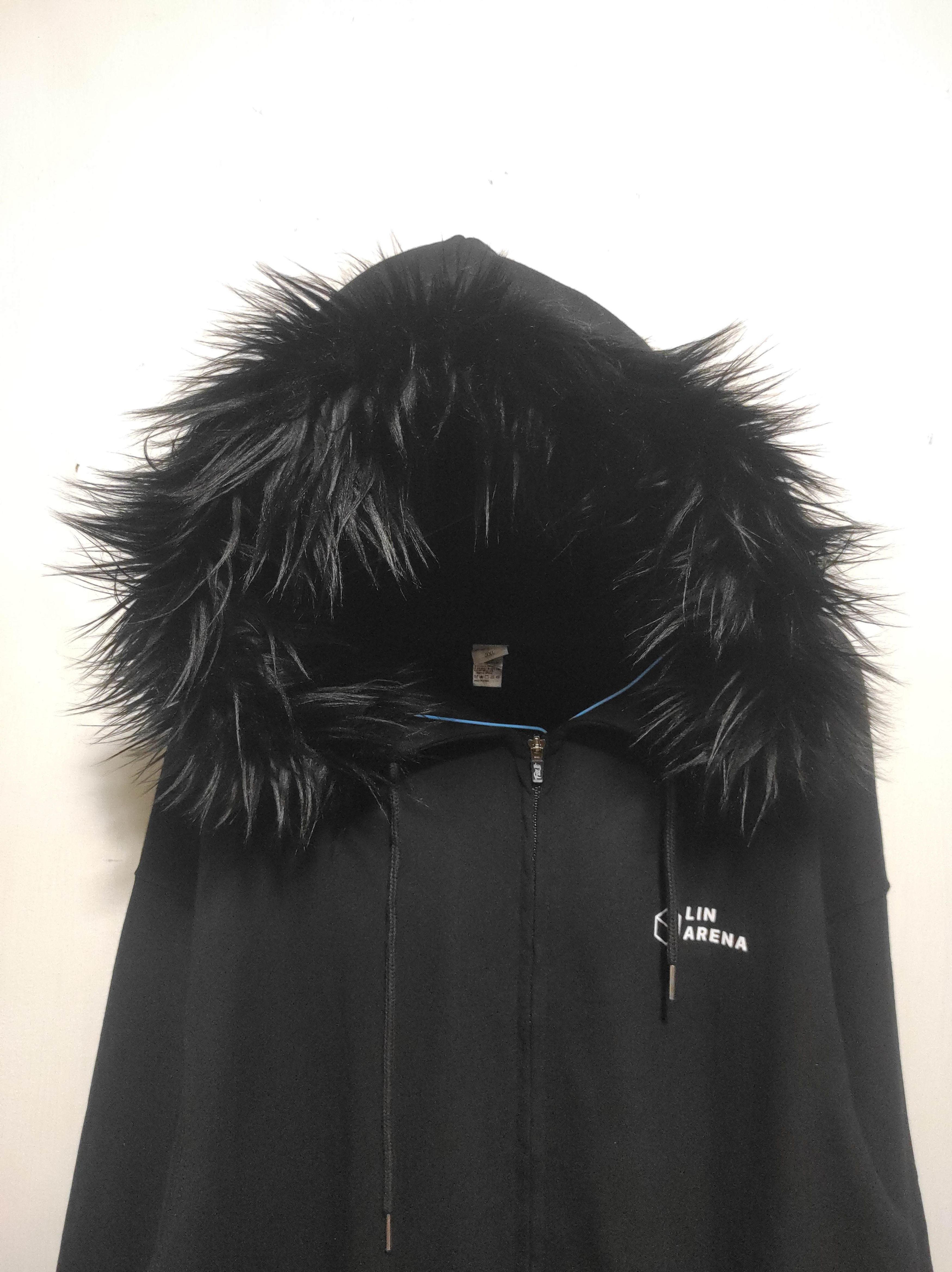 If Six Was Nine Fill it Black Zip Fur Hoodie if6was9 LGB style Size US XL / EU 56 / 4 - 4 Thumbnail