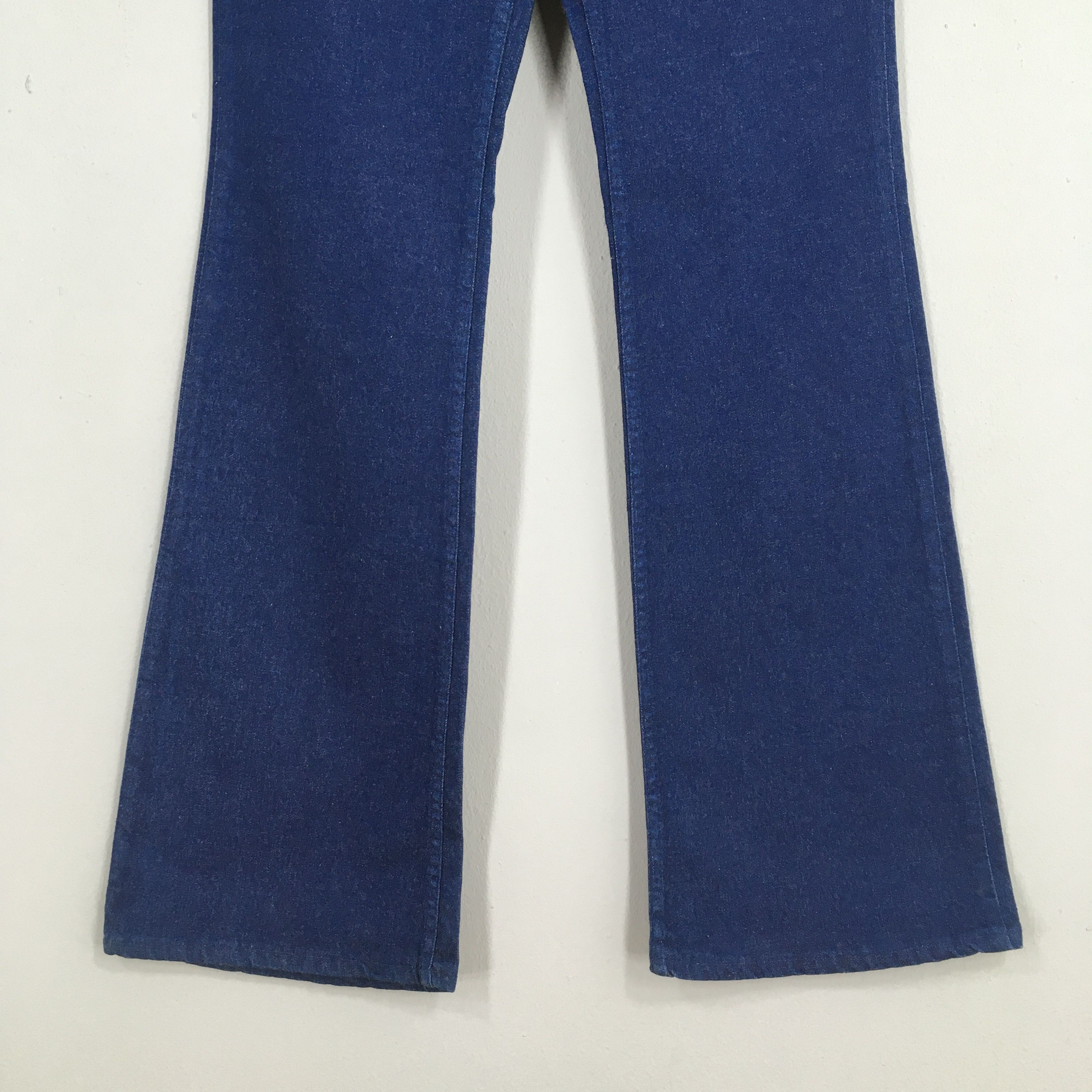 Size 26x29.5 Vintage Big Gutu Blue Flared Bootcut Jeans