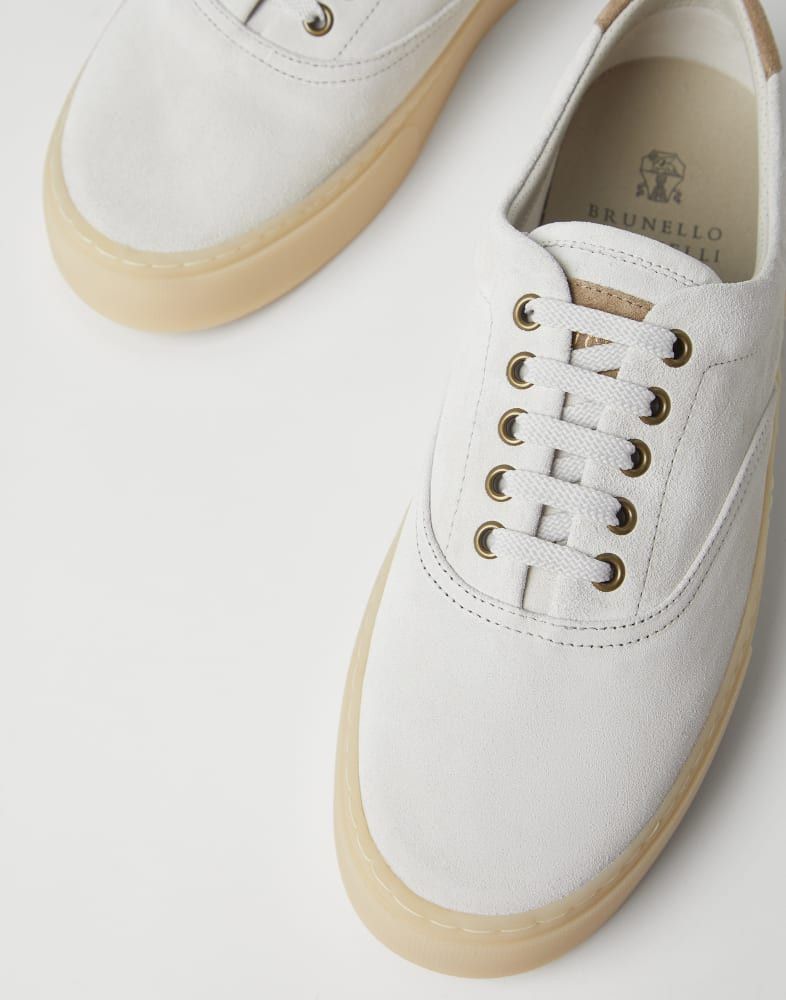 Brunello Cucinelli o1w1db10825 Pair Of Sneakers in White Size US 7 / EU 40 - 3 Thumbnail