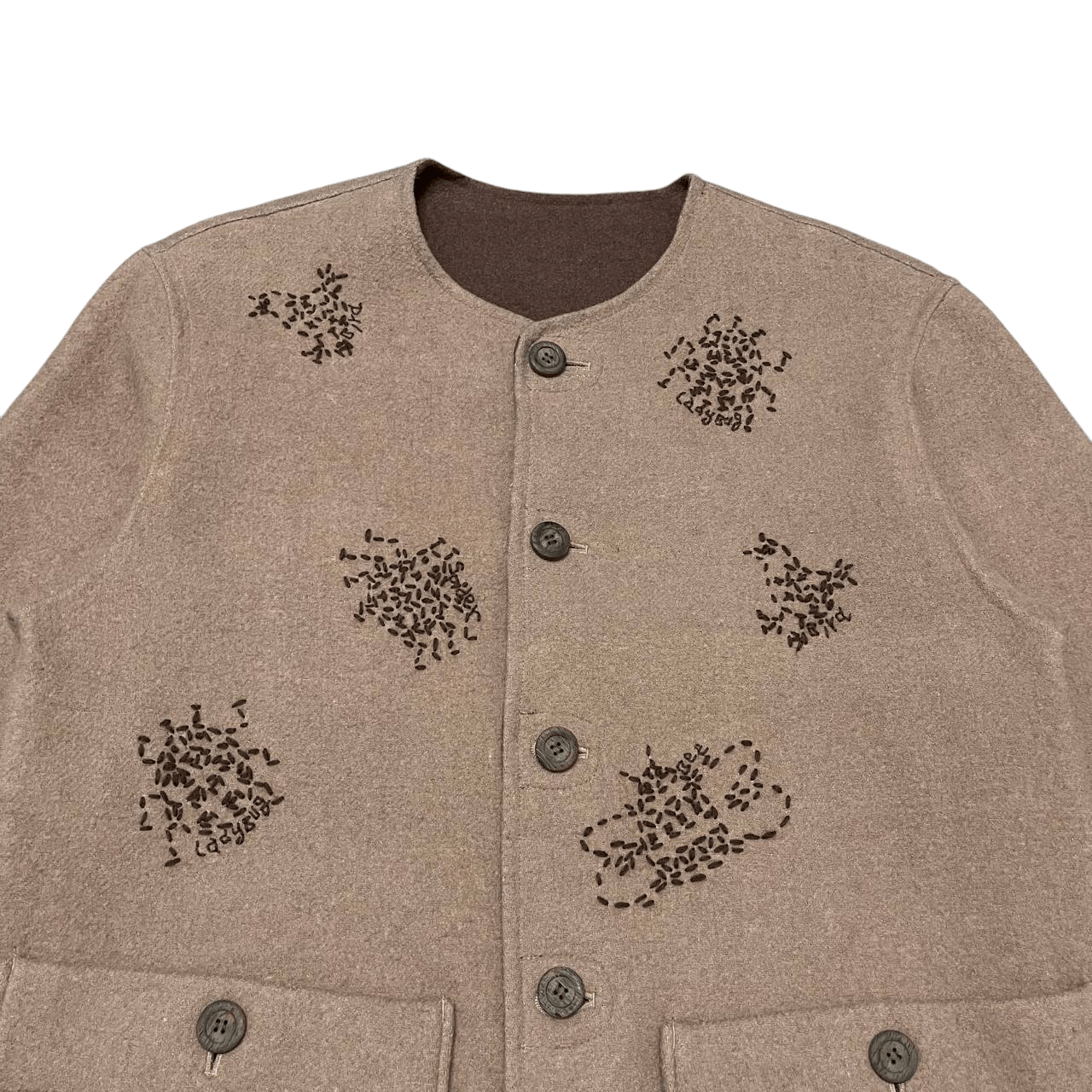 Hai Sporting Gear Vintage Hai Sporting Gear by Issey Miyake Wool Coat Size US M / EU 48-50 / 2 - 2 Thumbnail