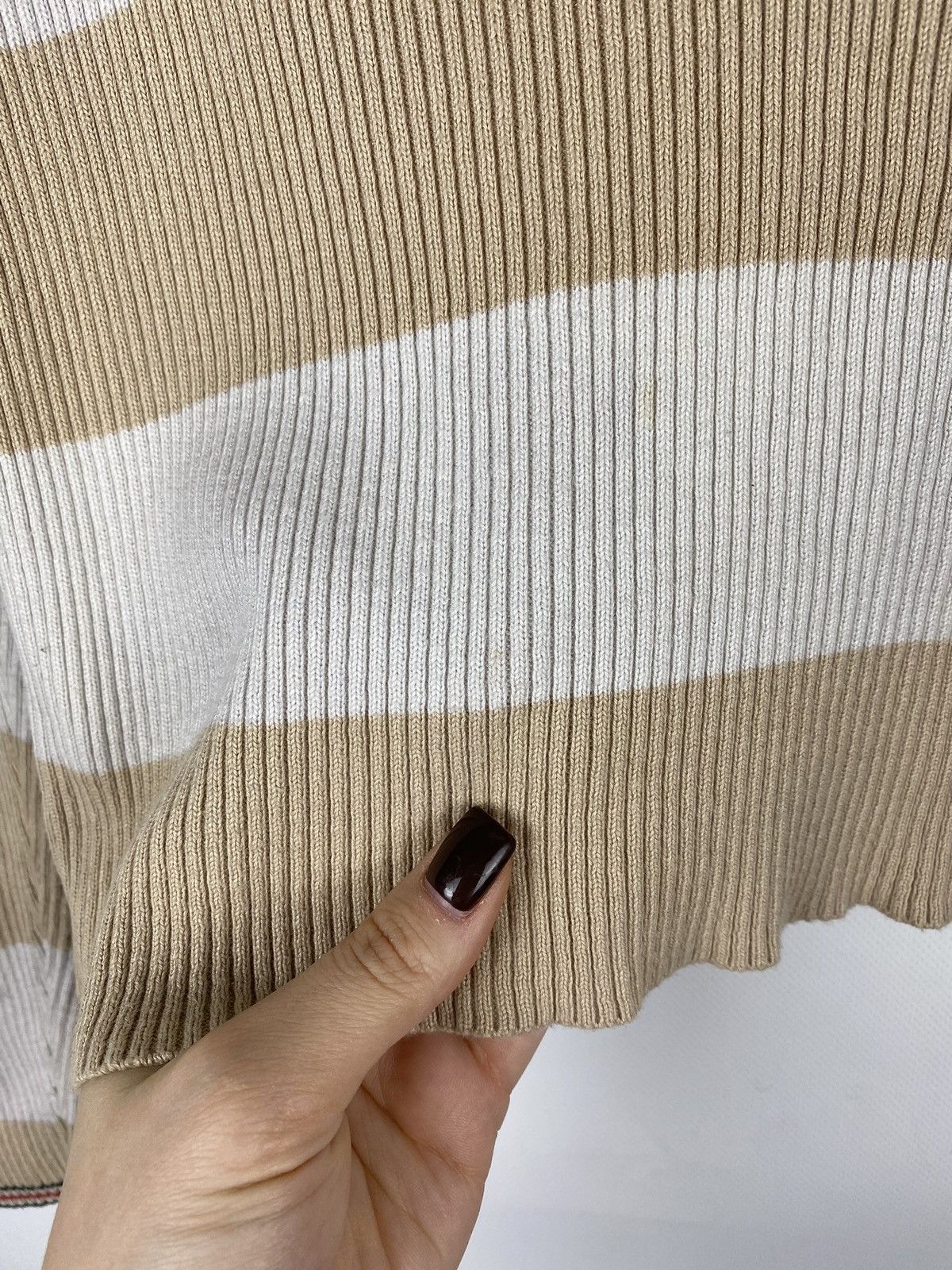 Burberry Burberry ladies teens turtleneck striped sweater pullover Size XS / US 0-2 / IT 36-38 - 8 Thumbnail