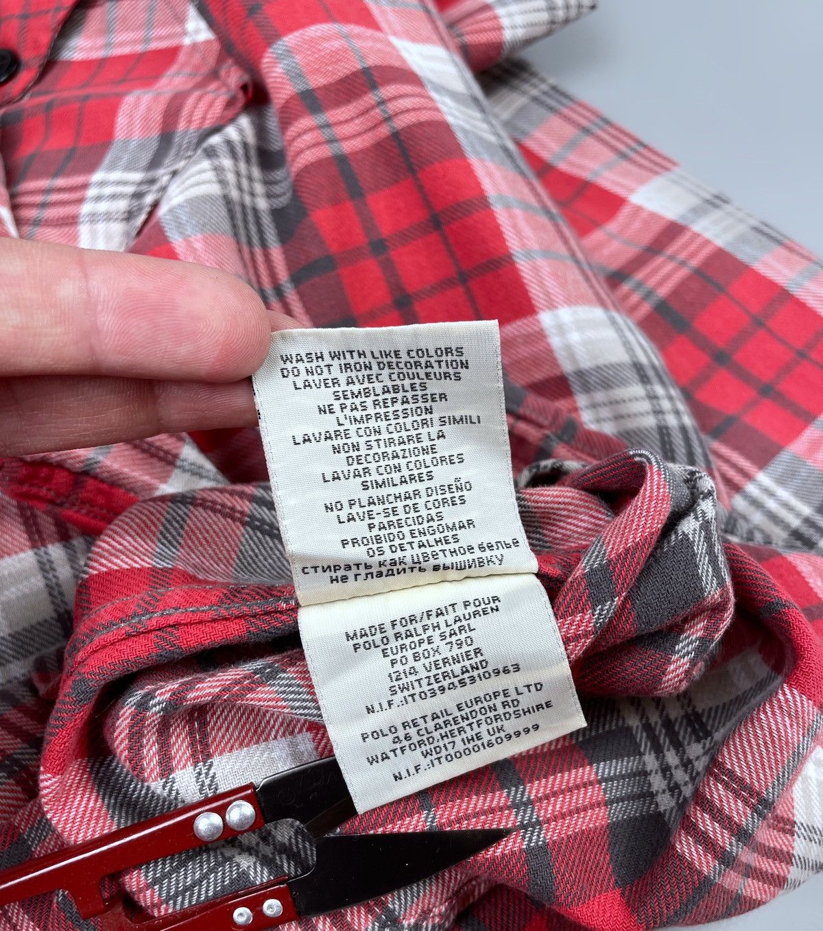 Denim & Supply Ralph Lauren Denim & Supply Ralph Lauren Flannel Checked LS Shirt Size XL Size US XL / EU 56 / 4 - 15 Thumbnail