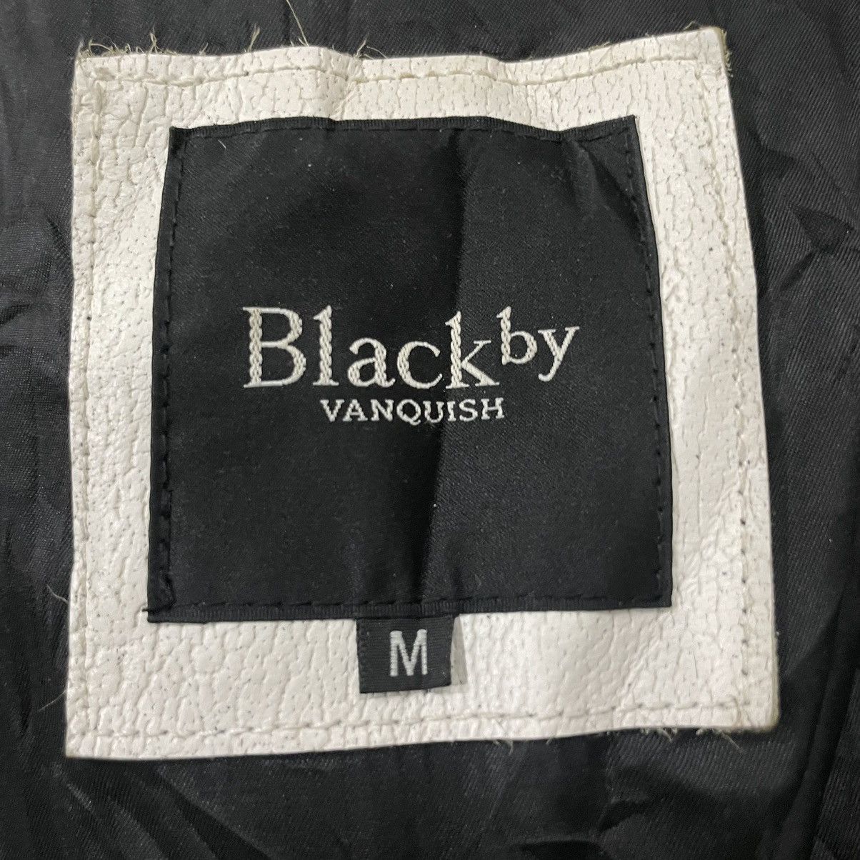 Vanquish Vintage Black By Vanquish Double Collar Leather Moto Jacket Size US M / EU 48-50 / 2 - 18 Thumbnail