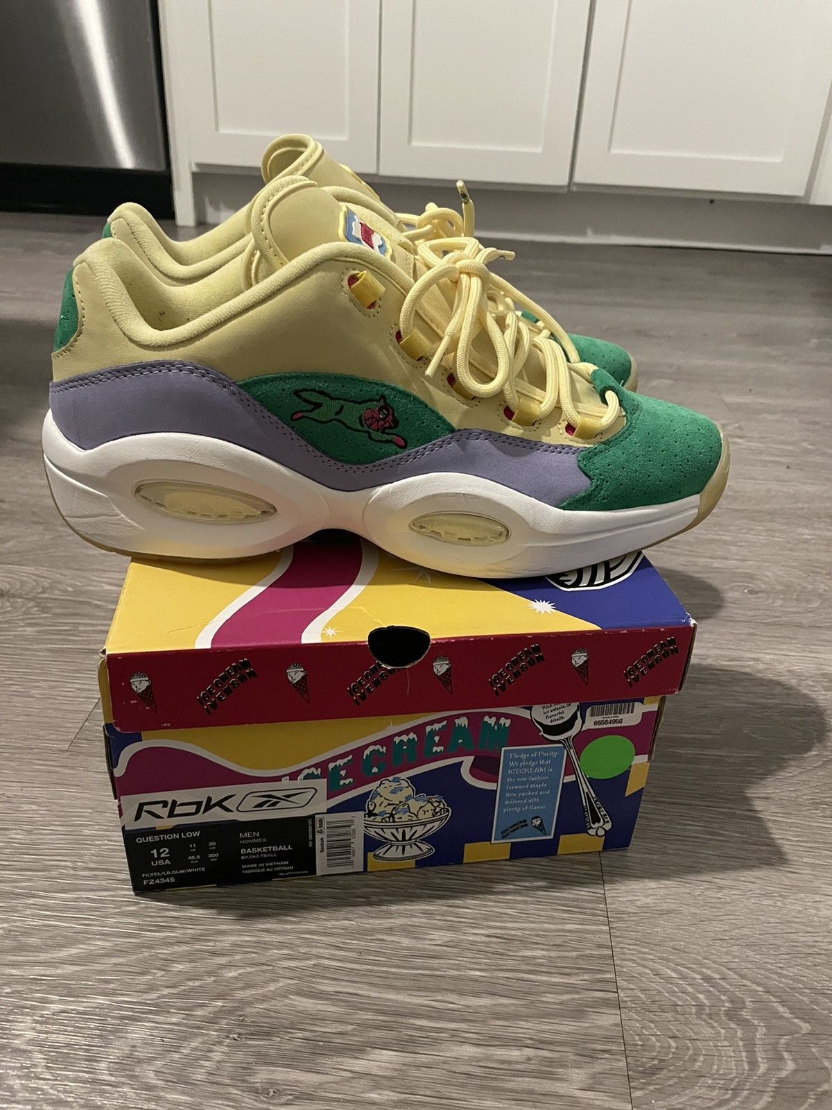 Reebok BBC Ice Cream x Question Low