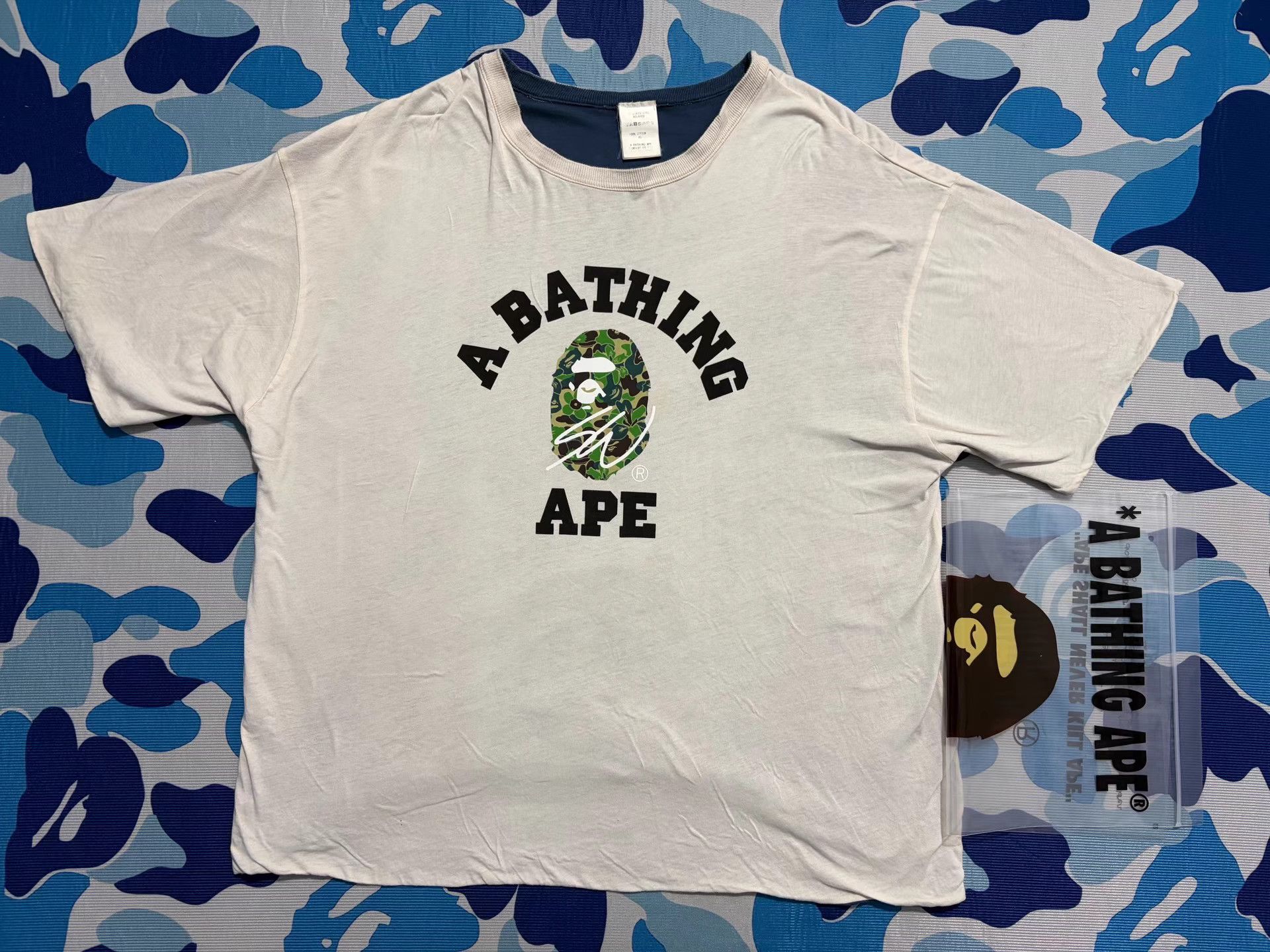 Bape Bape Reversible Short Sleeve Tee Size US XL / EU 56 / 4 - 1 Thumbnail