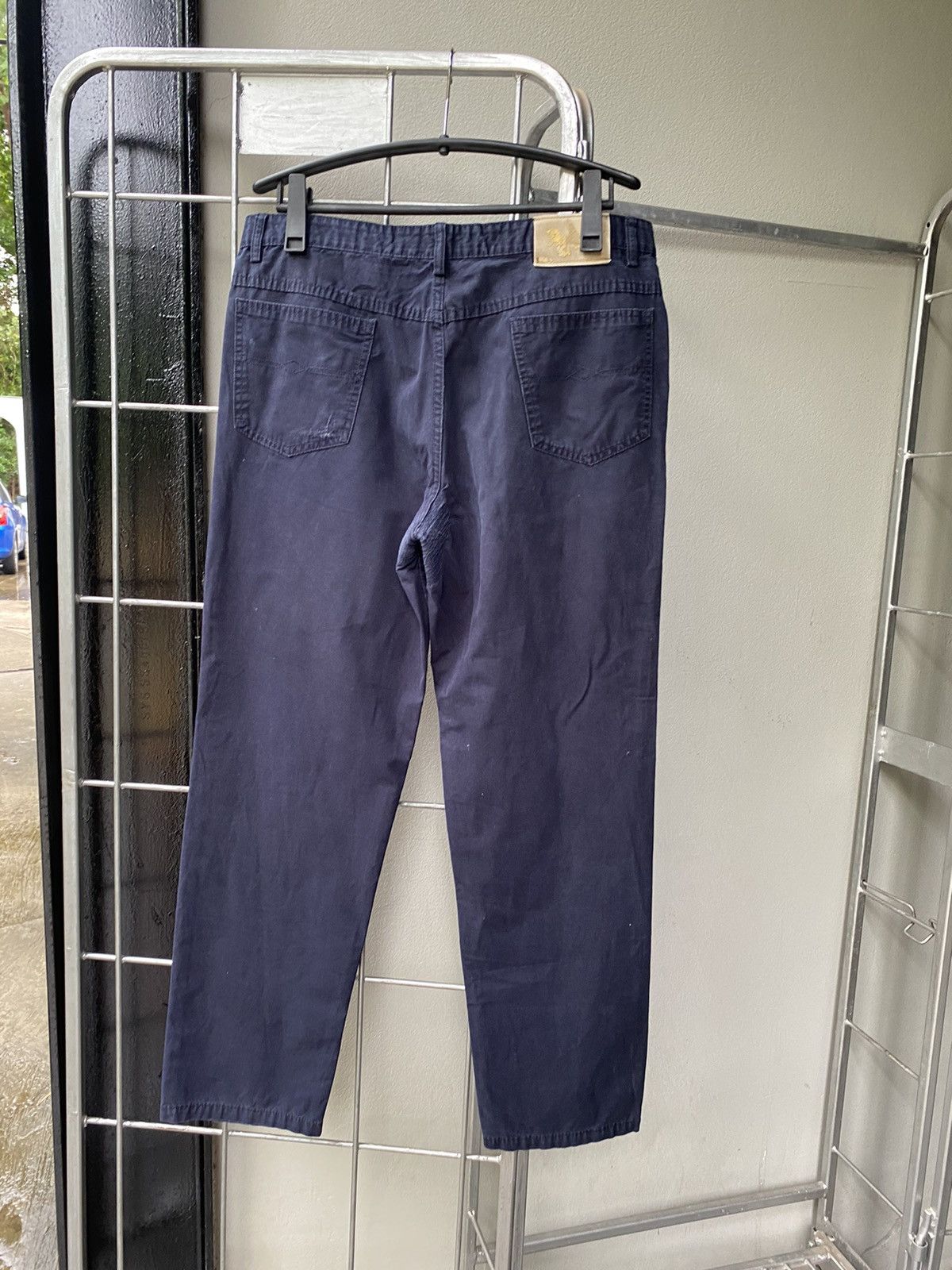 Burberry Burberry navy pants Size US 37 - 9 Thumbnail