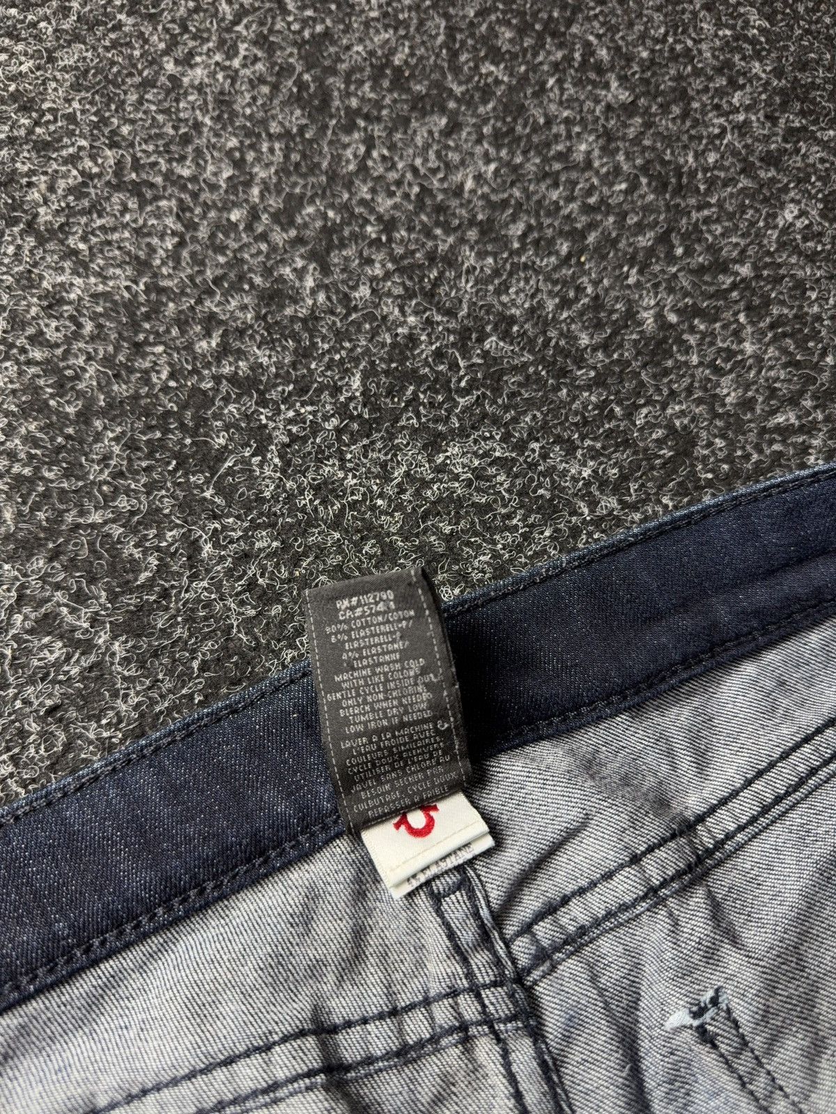True Religion Y2K 00s True Religion Women’s Dark Wash Stretch Denim Jeans Size 31" - 12 Thumbnail